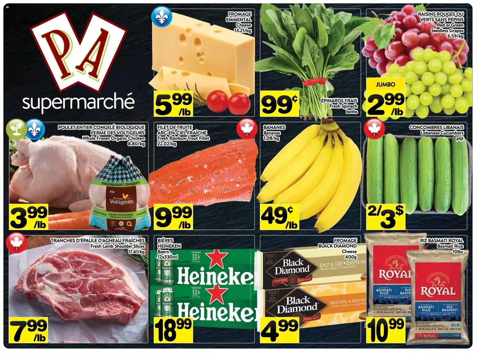 Preview of leaflet Pa Supermarché weekly flyer / circulaire from shop Pa Supermarché is valid from Oct 26, 2026