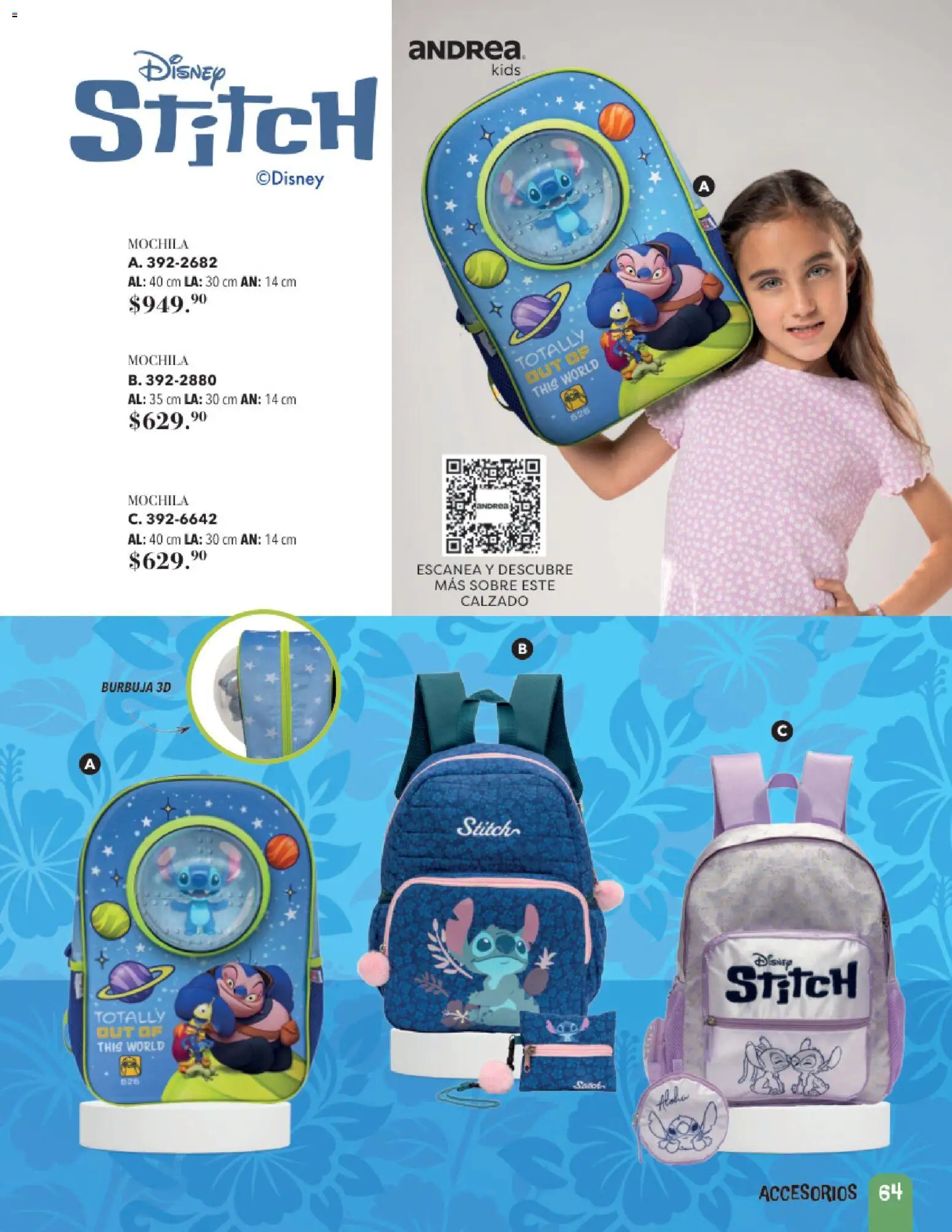 Vista previa las ofertas de la tienda Andrea - Andrea catálogo Accesorios para todos desde el 24/05/2026 