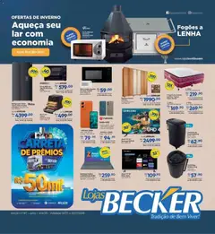 Pré-Visualização do folheto "Lojas Becker ofertas Julho" da loja Lojas Becker válido a partir de 01/07/2026