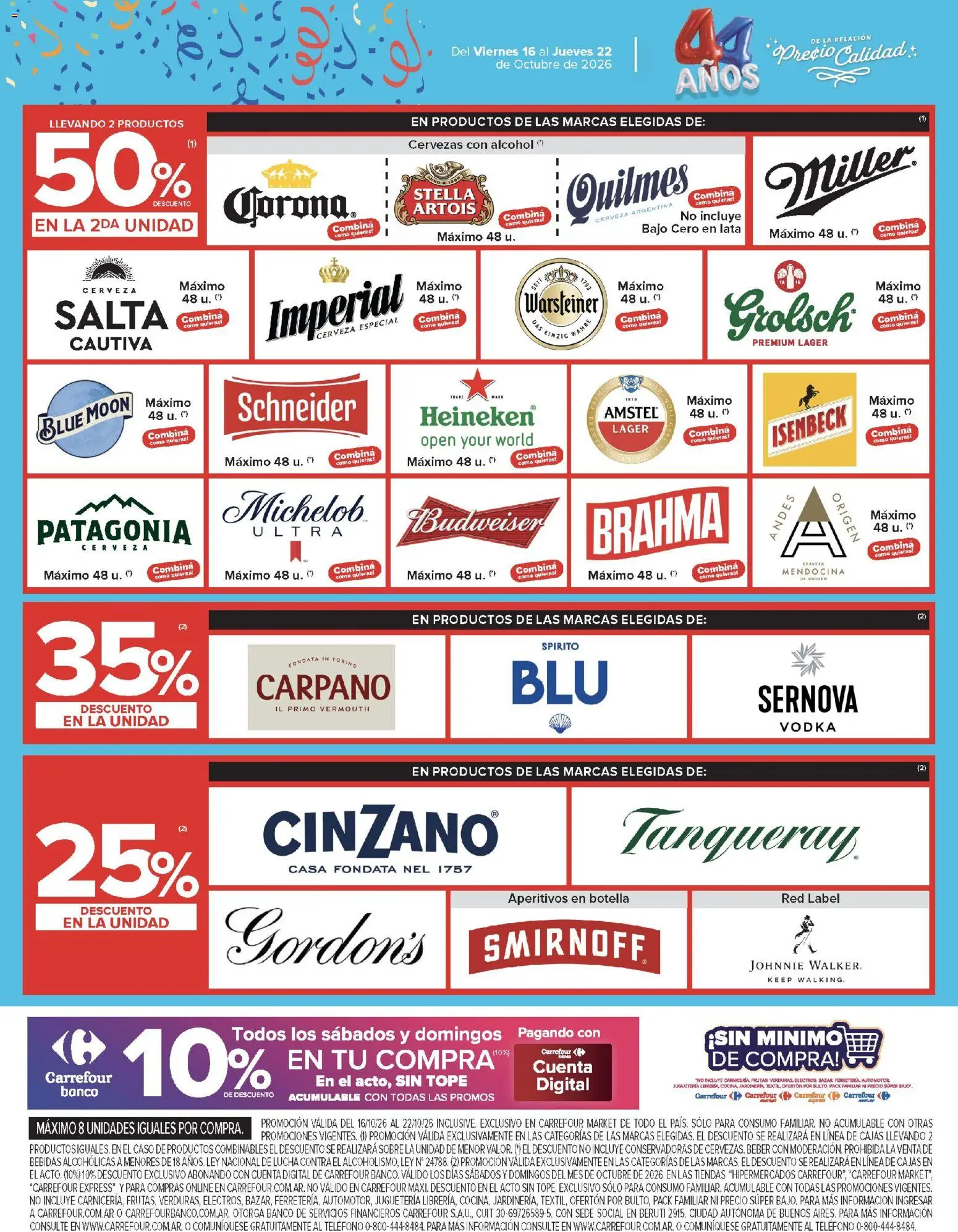 Vista previa del folleto de la tienda Carrefour válido desde el 16/10/2026 