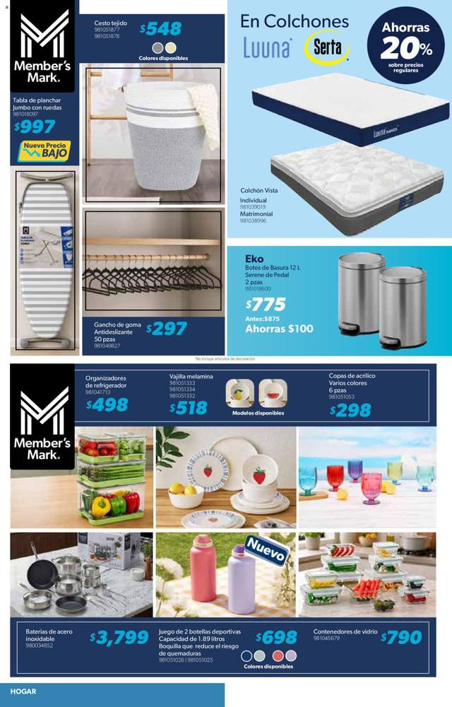 Nuevo catálogo de Sam's Club a partir del 03/07