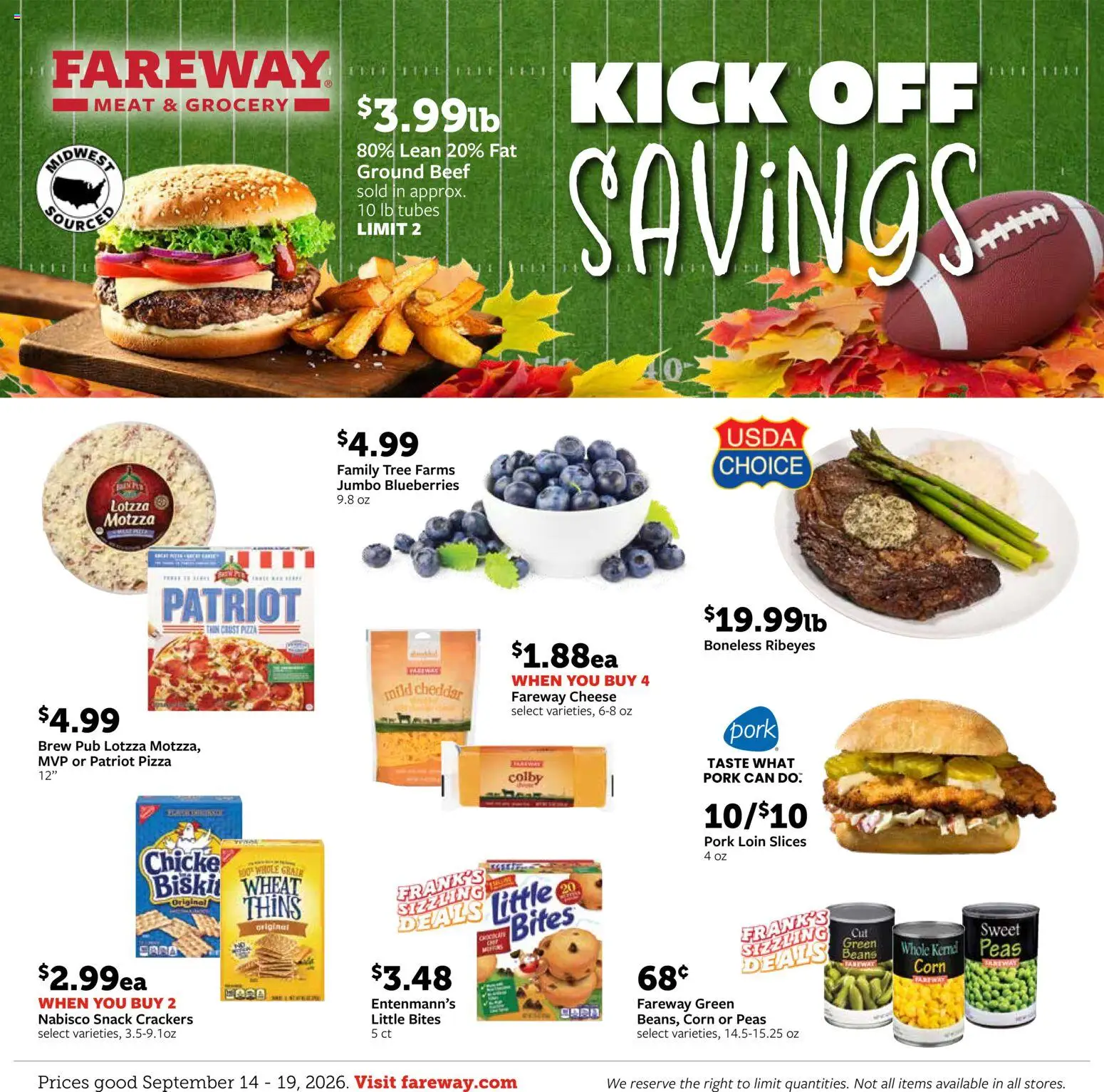 Ad Preview of Fareway Fareway Weekly Ad from 09/14/2026
