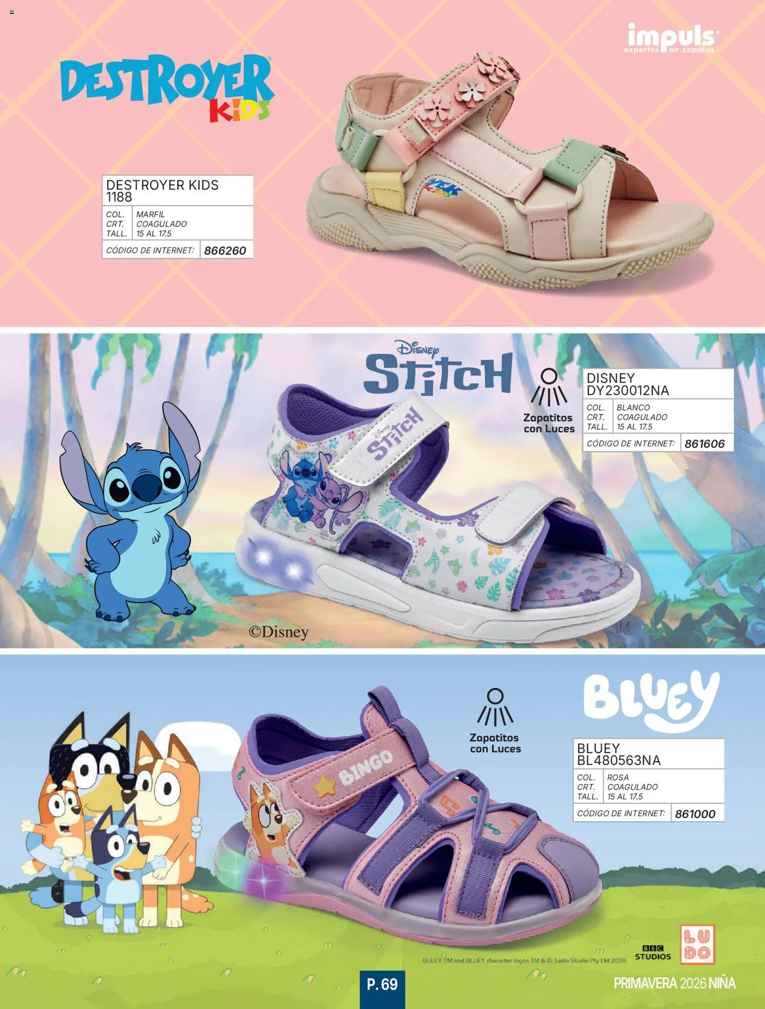 Vista previa las ofertas de la tienda Impuls - Catálogo Niña desde el 01/01/2026 - Zapatos