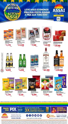 Pré-Visualização do folheto "Assaí Atacadista ofertas - RO" da loja Assaí Atacadista válido a partir de 05/07/2026