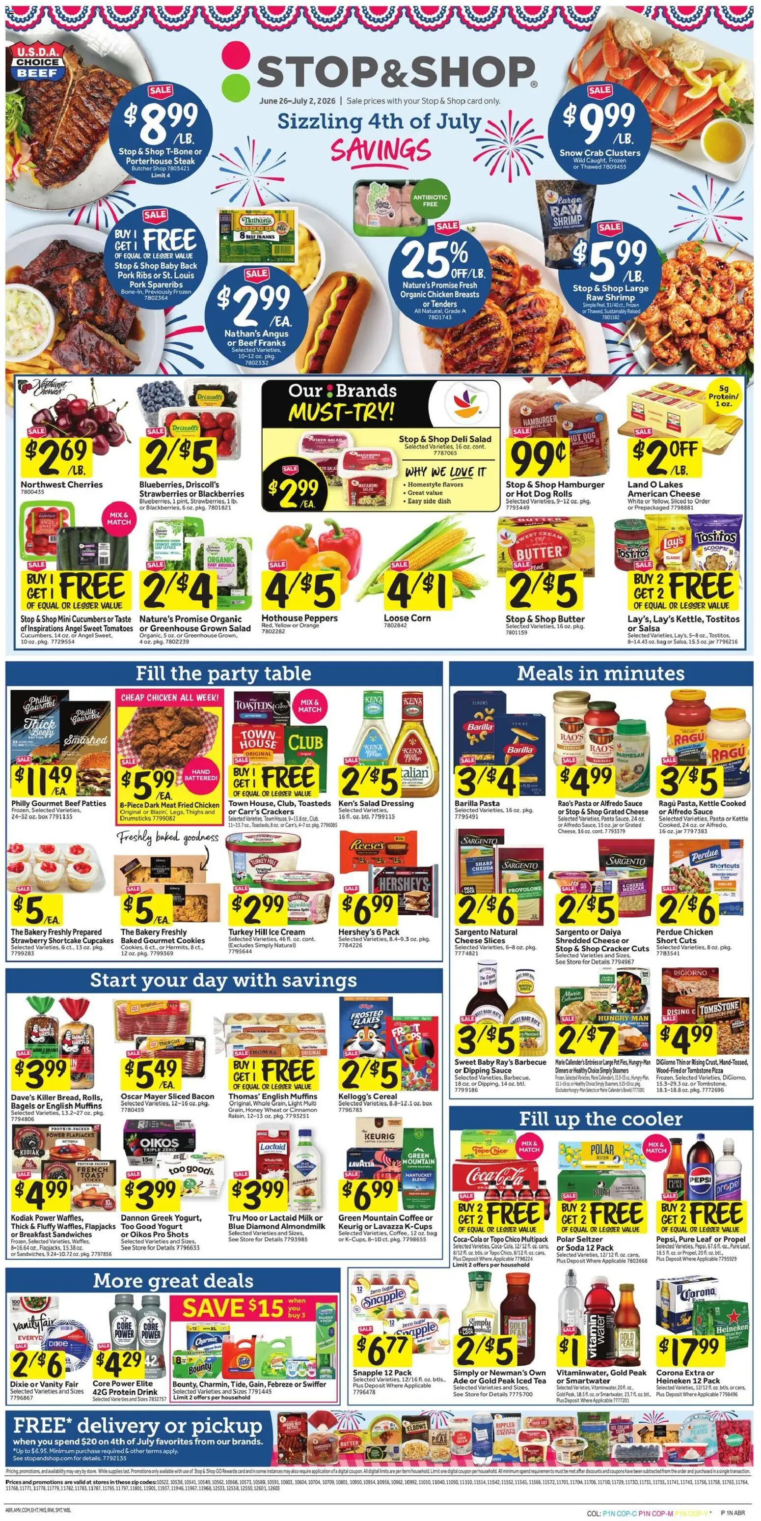 Ad Preview of Stop & Shop Stop & Shop Weekly Circular - NY from 06/26/2026