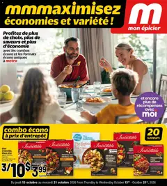 Un aperçu du dépliant Metro circulaire - Cahier mmmaximisez du magasin Metro est valide à partir 15 oct. 2026