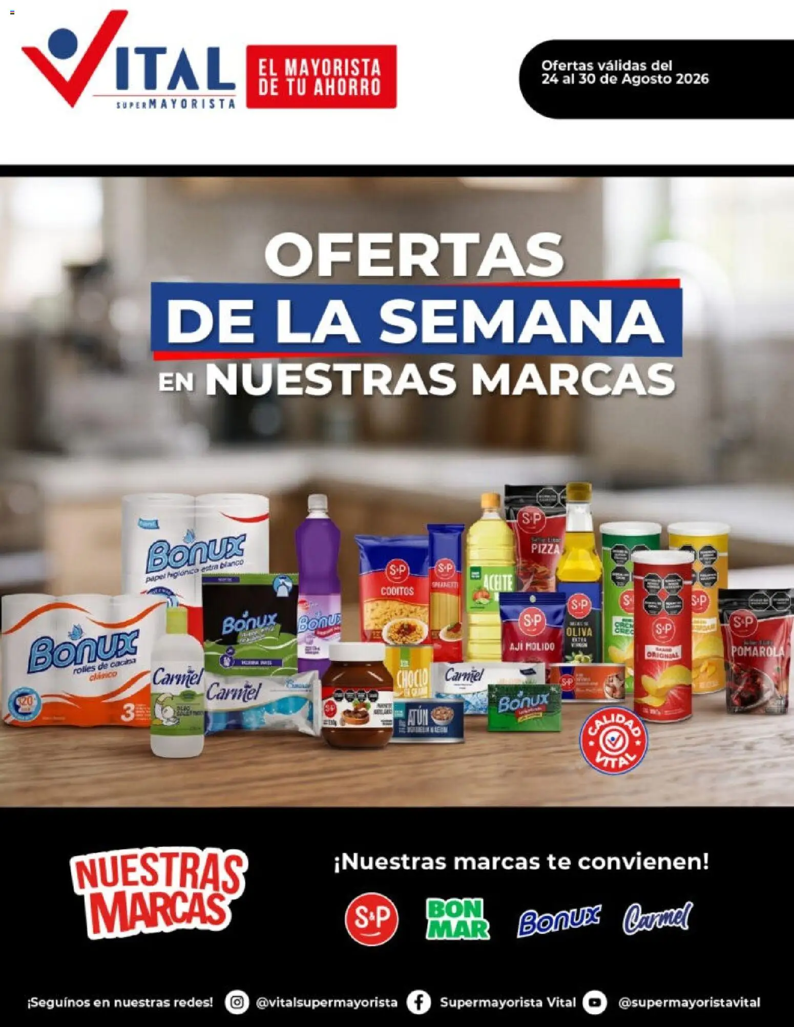 Vista previa del folleto de la tienda Vital válido desde el 24/08/2026 