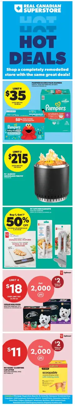 Un aperçu du dépliant Real Canadian Superstore weekly flyer - AB du magasin Real Canadian Superstore est valide à partir 4 juin 2026