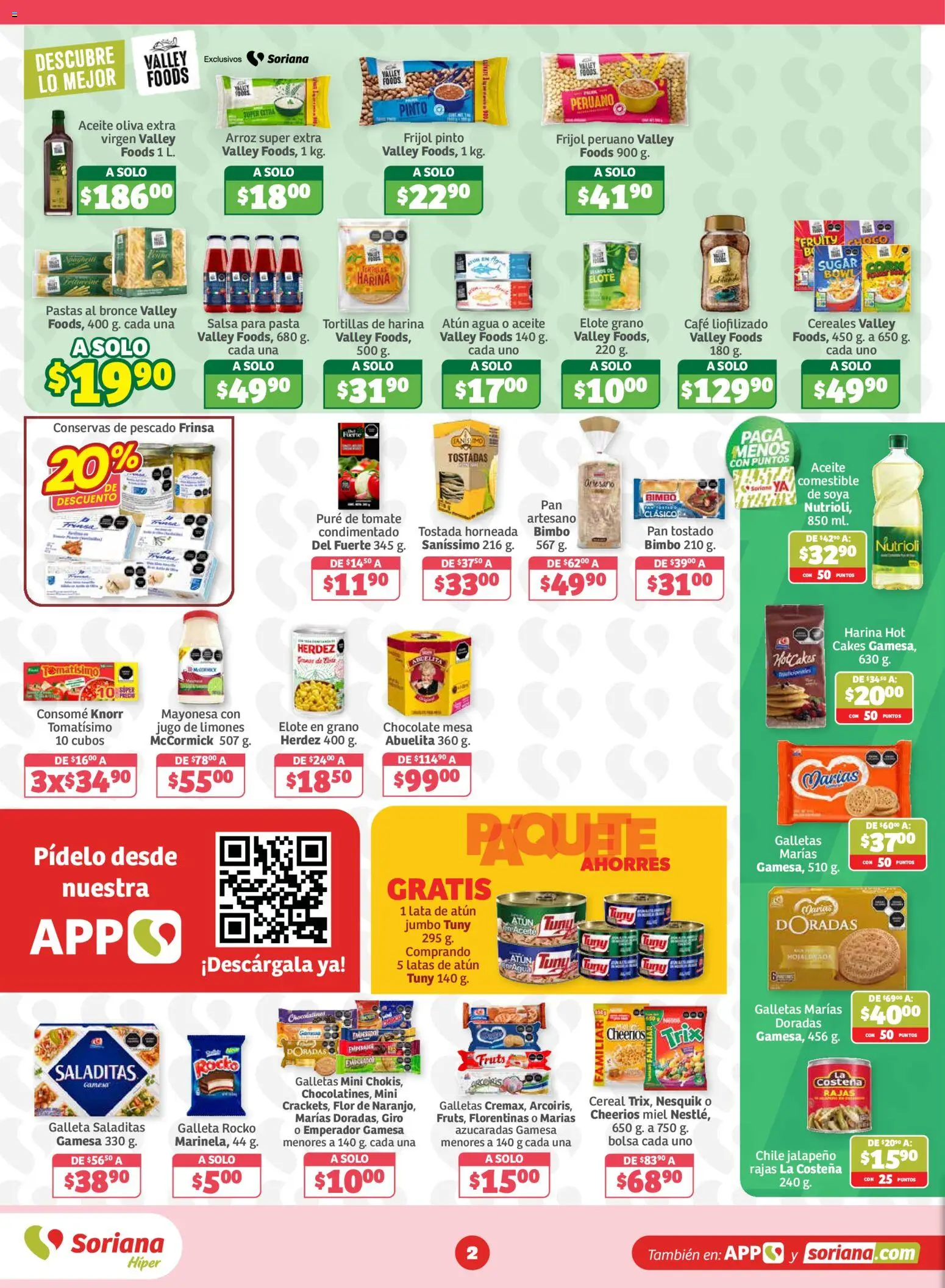 Vista previa las ofertas de la tienda Soriana - Soriana folleto desde el 23/10/2026 