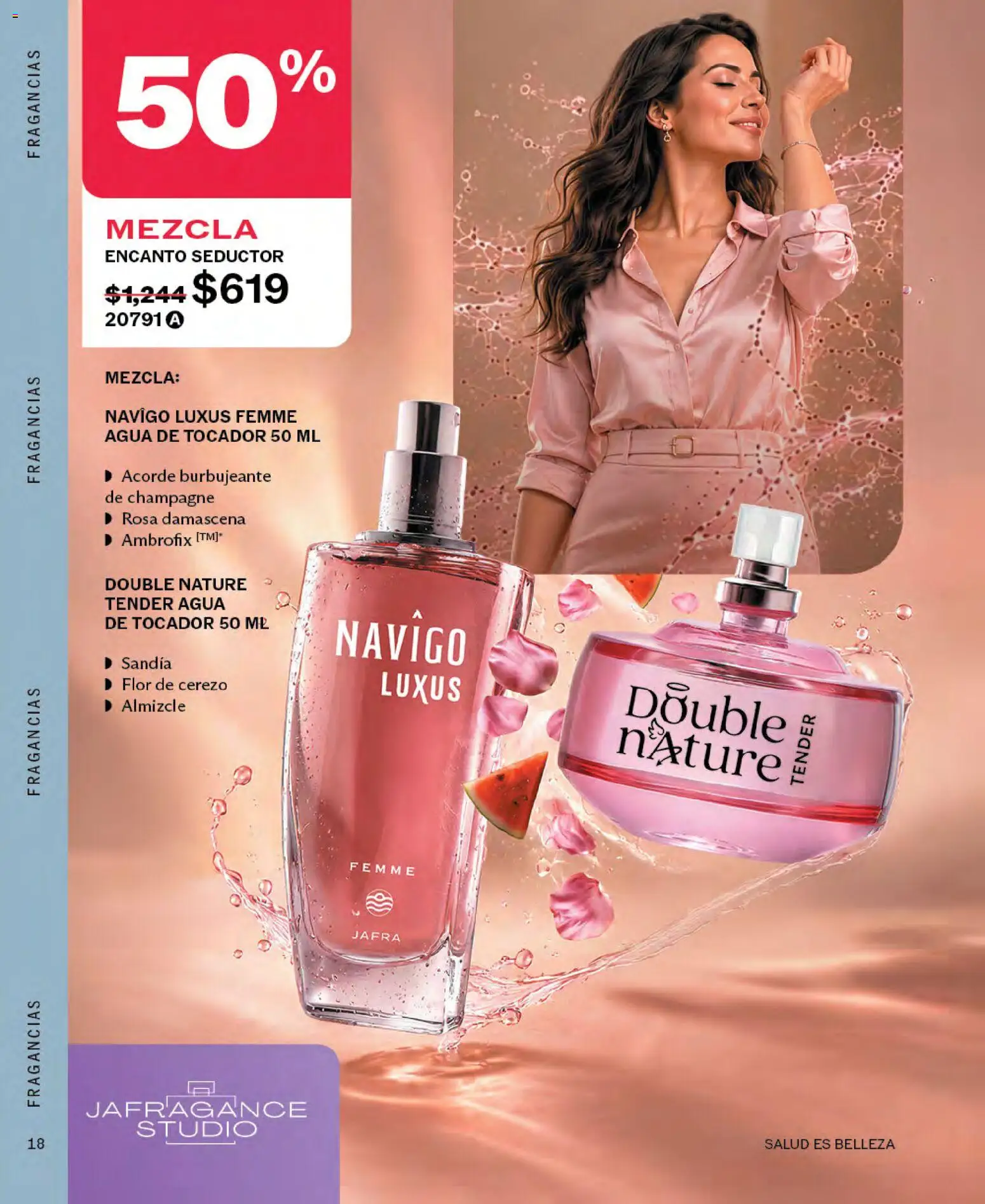 Vista previa las ofertas de la tienda JAFRA - JAFRA catálogo desde el 01/10/2026 - Agua, Perfume, Sandía, Champagne, Agua de tocador