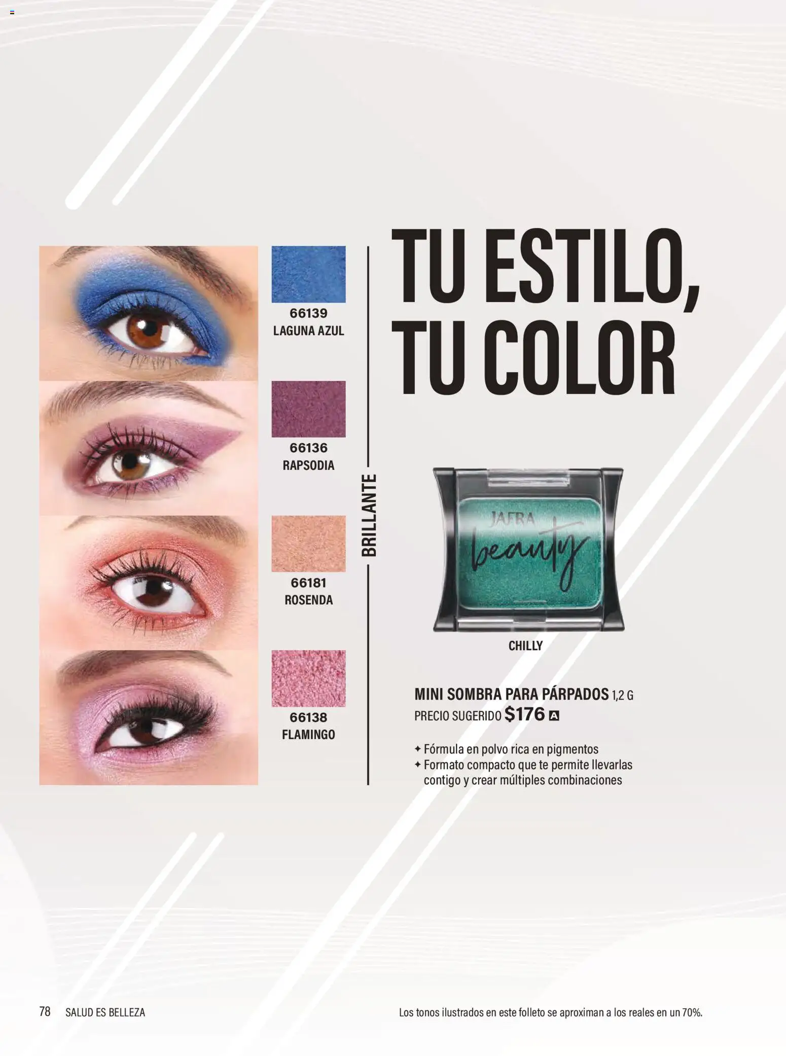 Vista previa las ofertas de la tienda JAFRA - Catálogo Organizador de Ventas desde el 01/02/2026 - Té, Sombra, Polvo