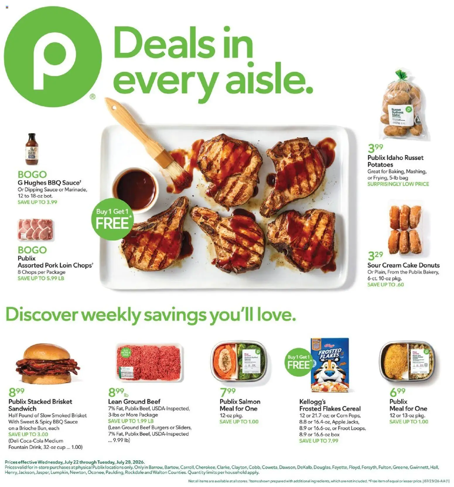 Ad Preview of Publix Publix Weekly Ad from 07/22/2026