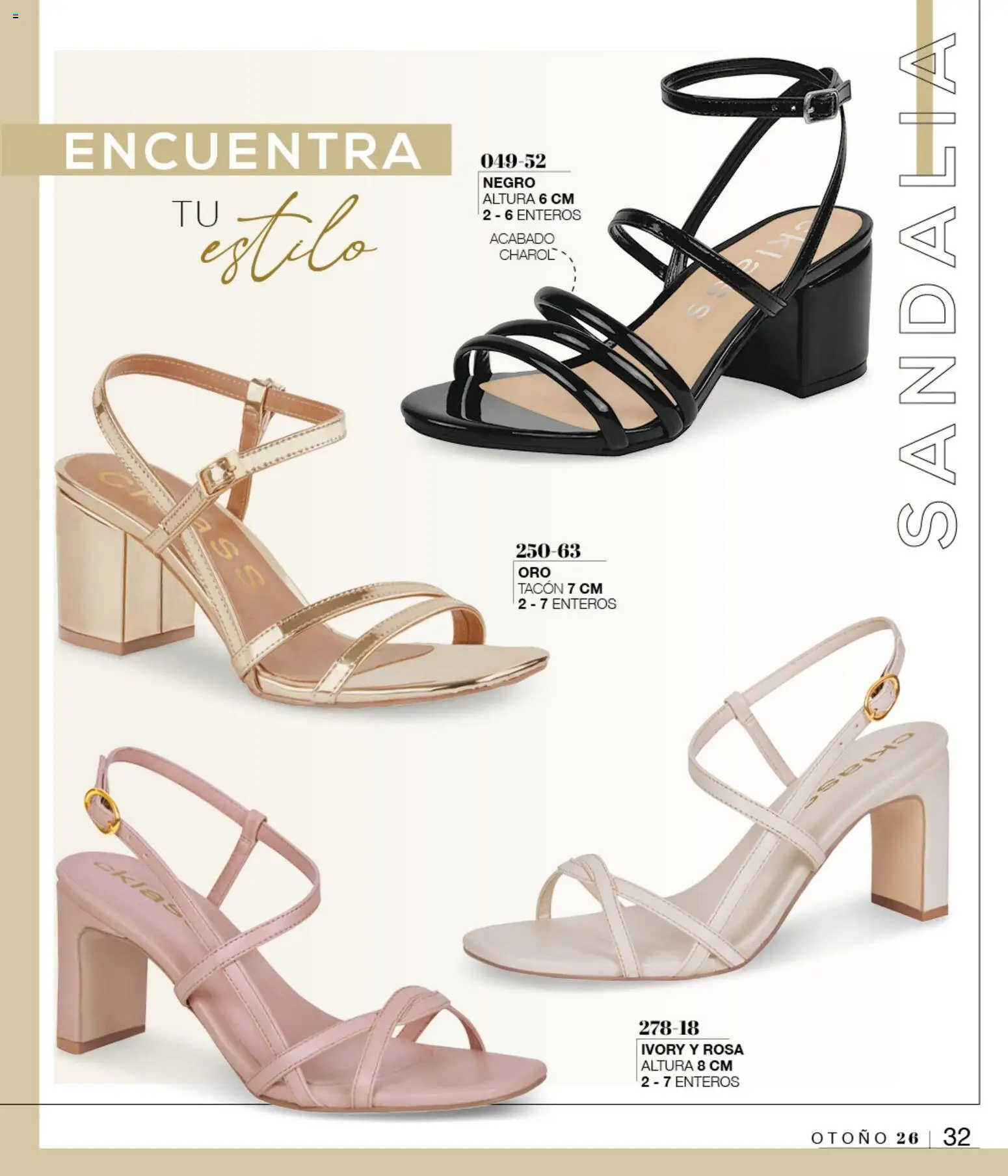 Vista previa las ofertas de la tienda Cklass - Cklass catálogo Sandalias desde el 08/07/2026 