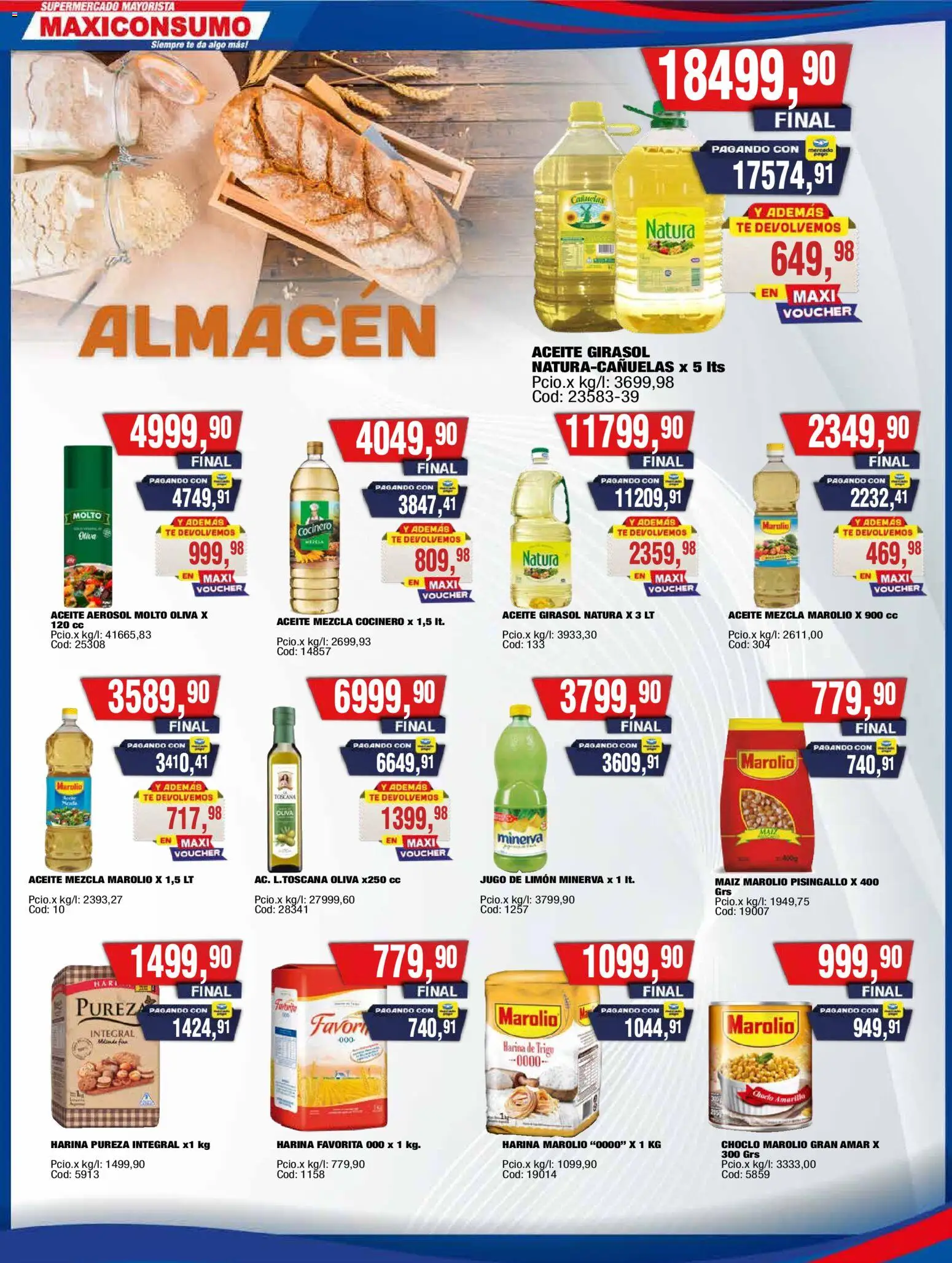 Vista previa del folleto de la tienda Maxiconsumo válido desde el 05/10/2026 