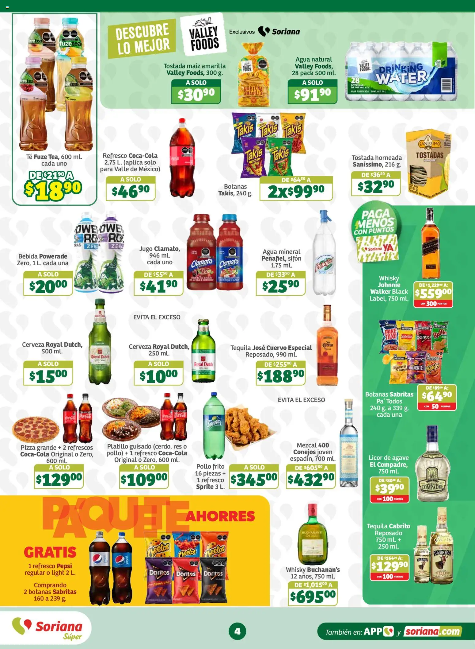 Vista previa las ofertas de la tienda Soriana - Soriana Súper - En México Oferta se dice Soriana desde el 02/10/2026 