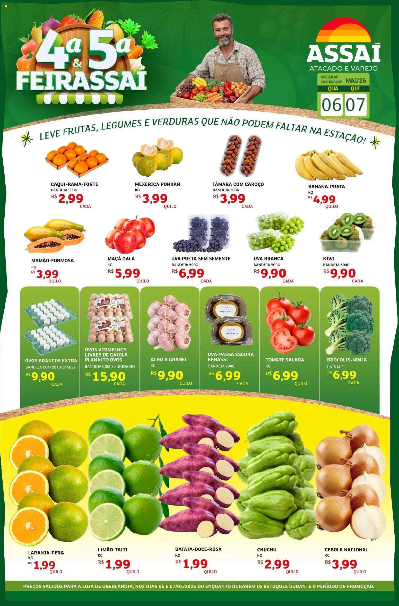 Pré-Visualização do folheto "Assaí Atacadista ofertas - MG" da loja Assaí Atacadista válido a partir de 06/05/2026