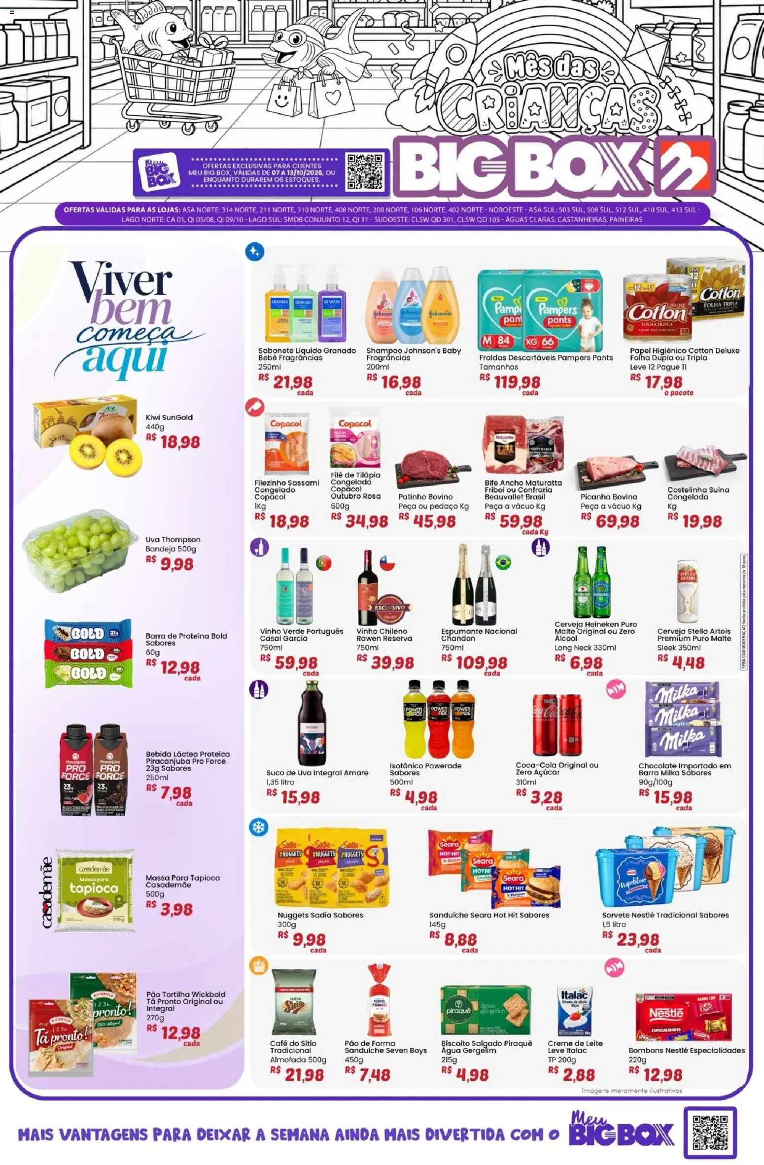Pré-Visualização do folheto "Big Box - Ofertas da semana" da loja Big Box válido a partir de 07/10/2026