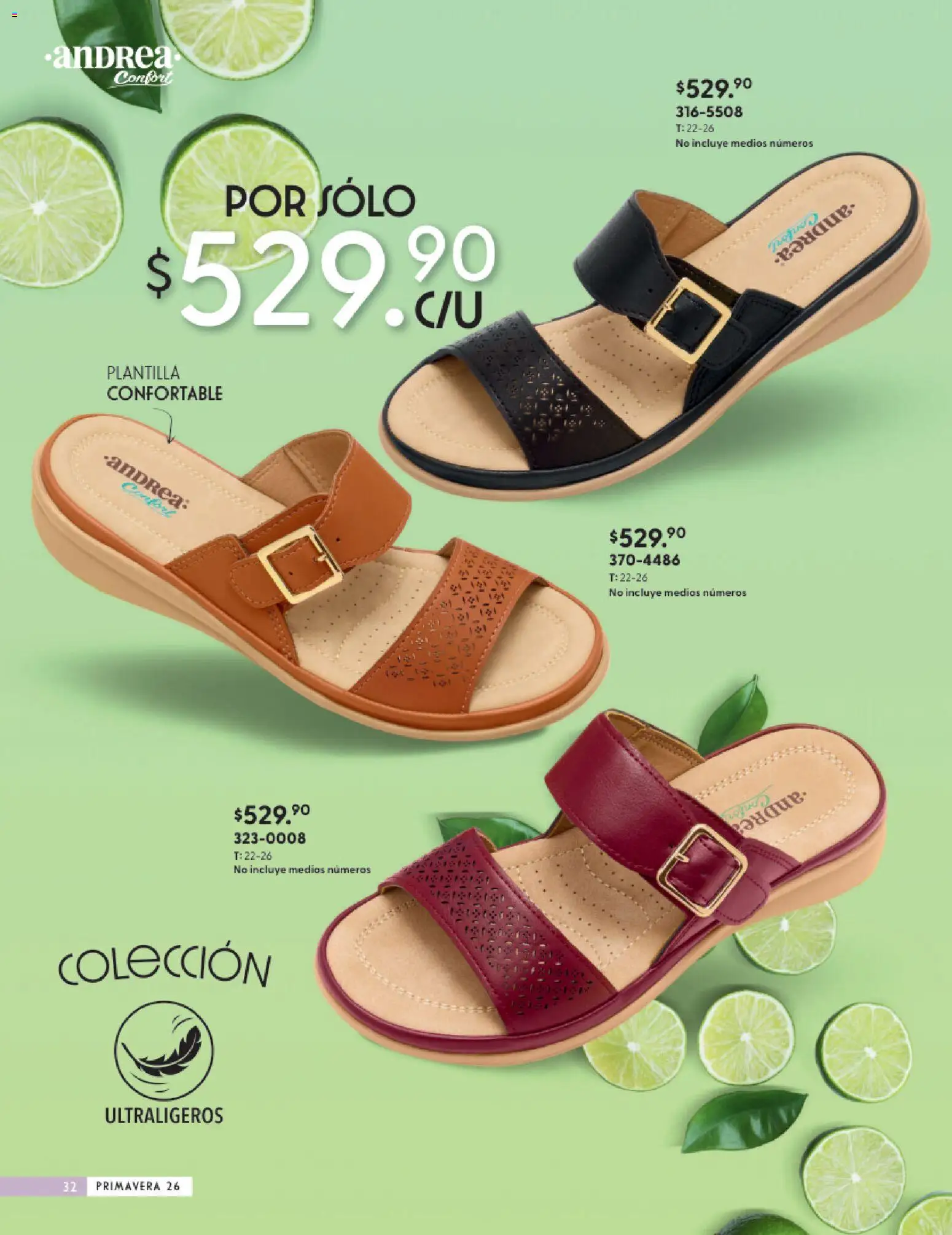 Vista previa las ofertas de la tienda Andrea - Catálogo Calzado Confort desde el 25/01/2026 