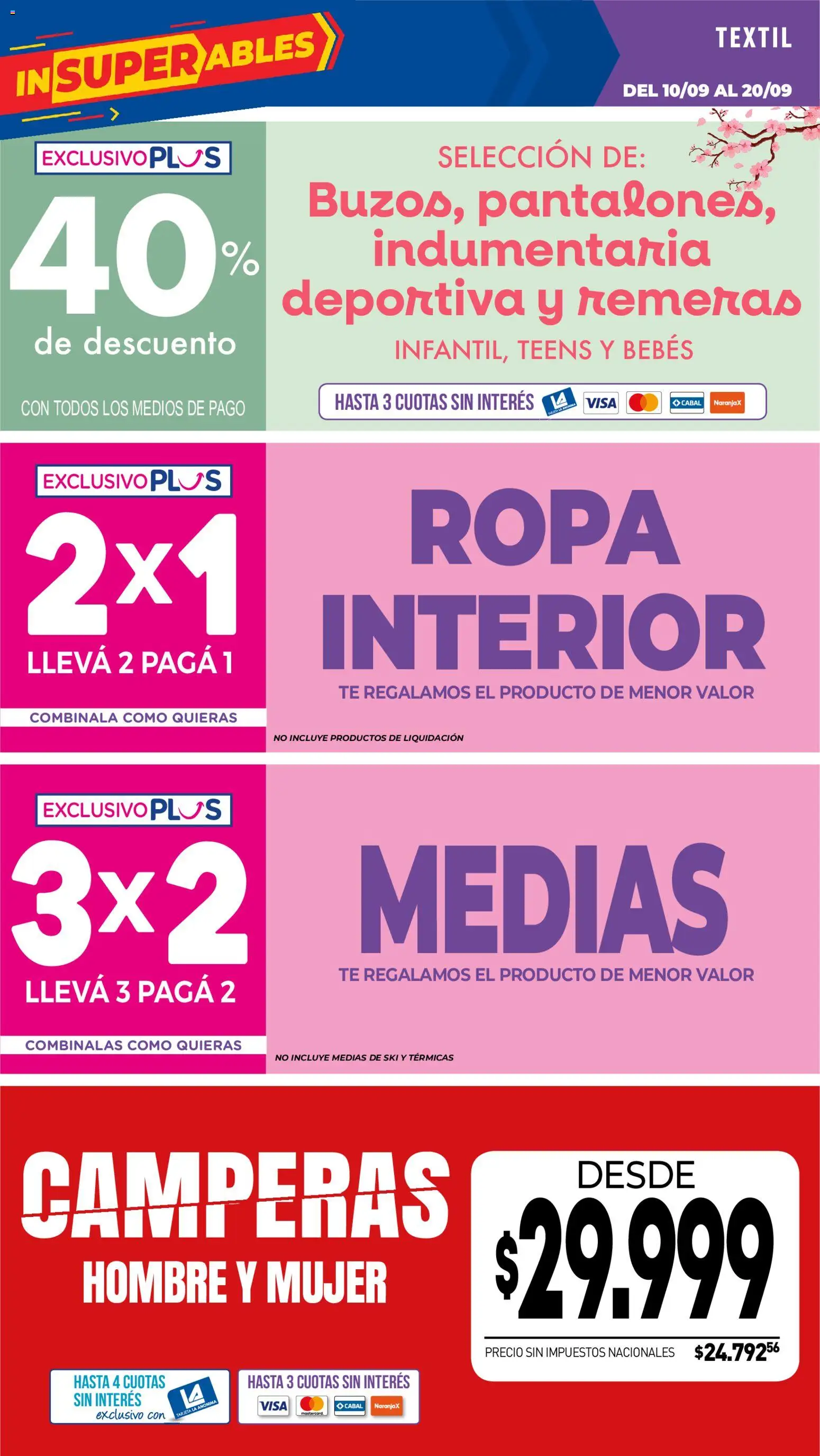 Vista previa del folleto de la tienda La Anonima válido desde el 10/09/2026 