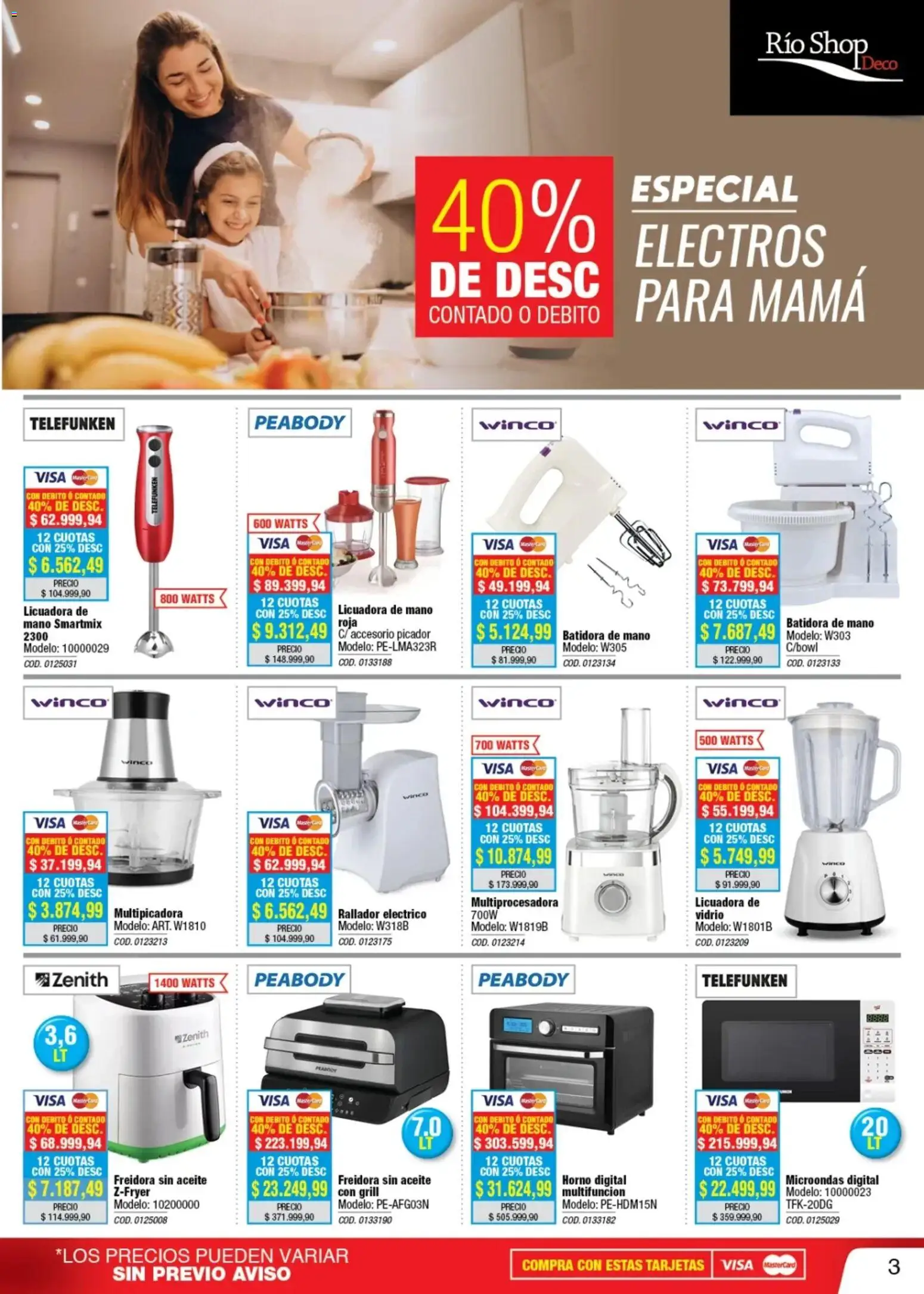 Vista previa del folleto de la tienda Río Shop Deco válido desde el 12/10/2026 