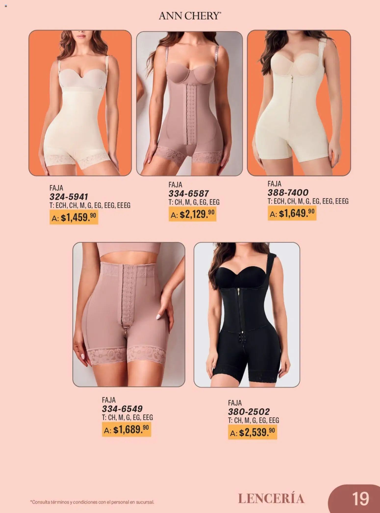 Vista previa las ofertas de la tienda Andrea - Catálogo Para Las Fiestas desde el 11/01/2026 - Lenceria, Faja