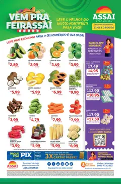 Pré-Visualização do folheto "Assaí Atacadista ofertas - PR" da loja Assaí Atacadista válido a partir de 27/06/2026