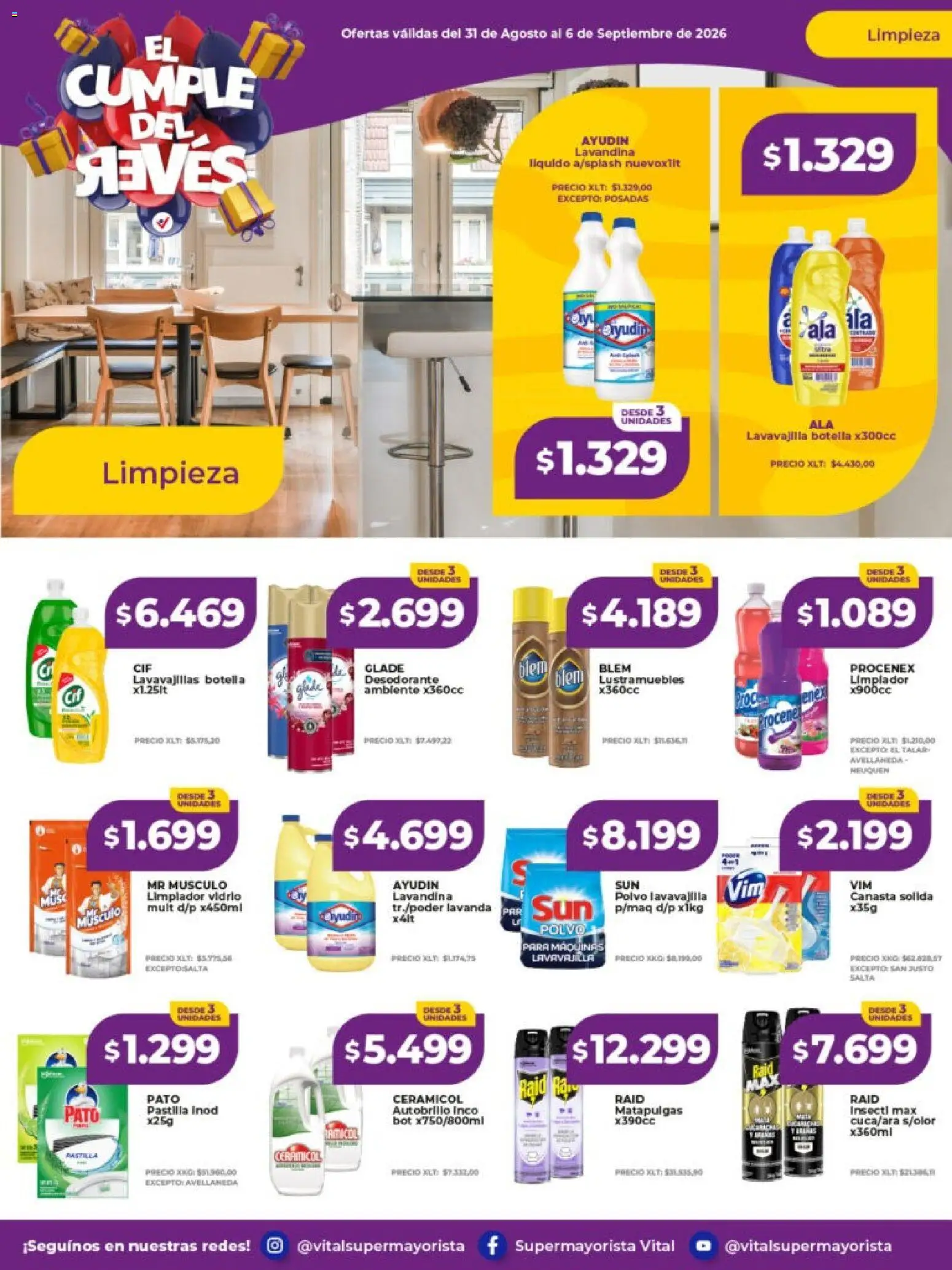 Vista previa del folleto de la tienda Vital válido desde el 31/08/2026 