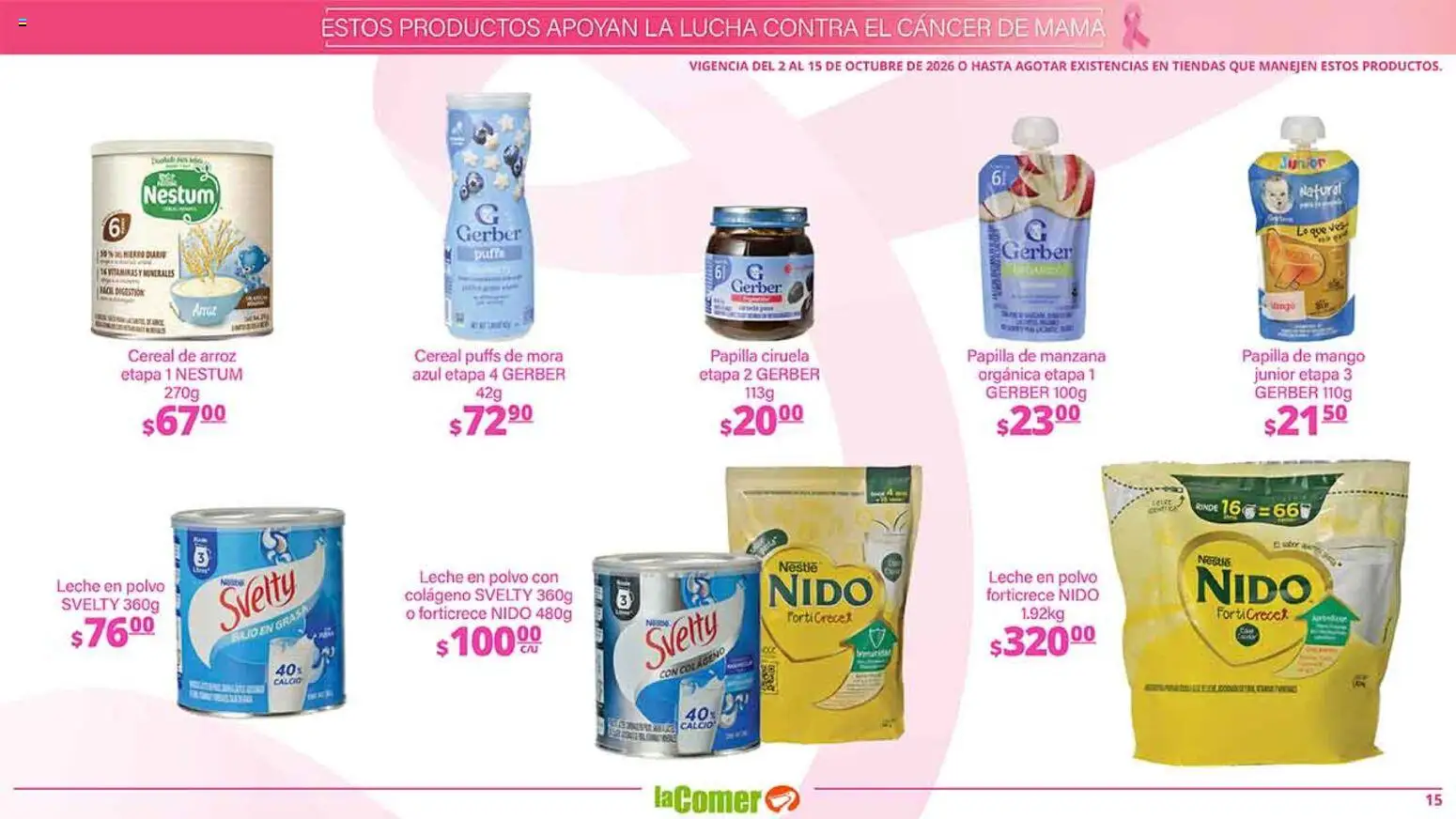 Vista previa las ofertas de la tienda La Comer - La Comer folleto es la tienda rosa desde el 02/10/2026 