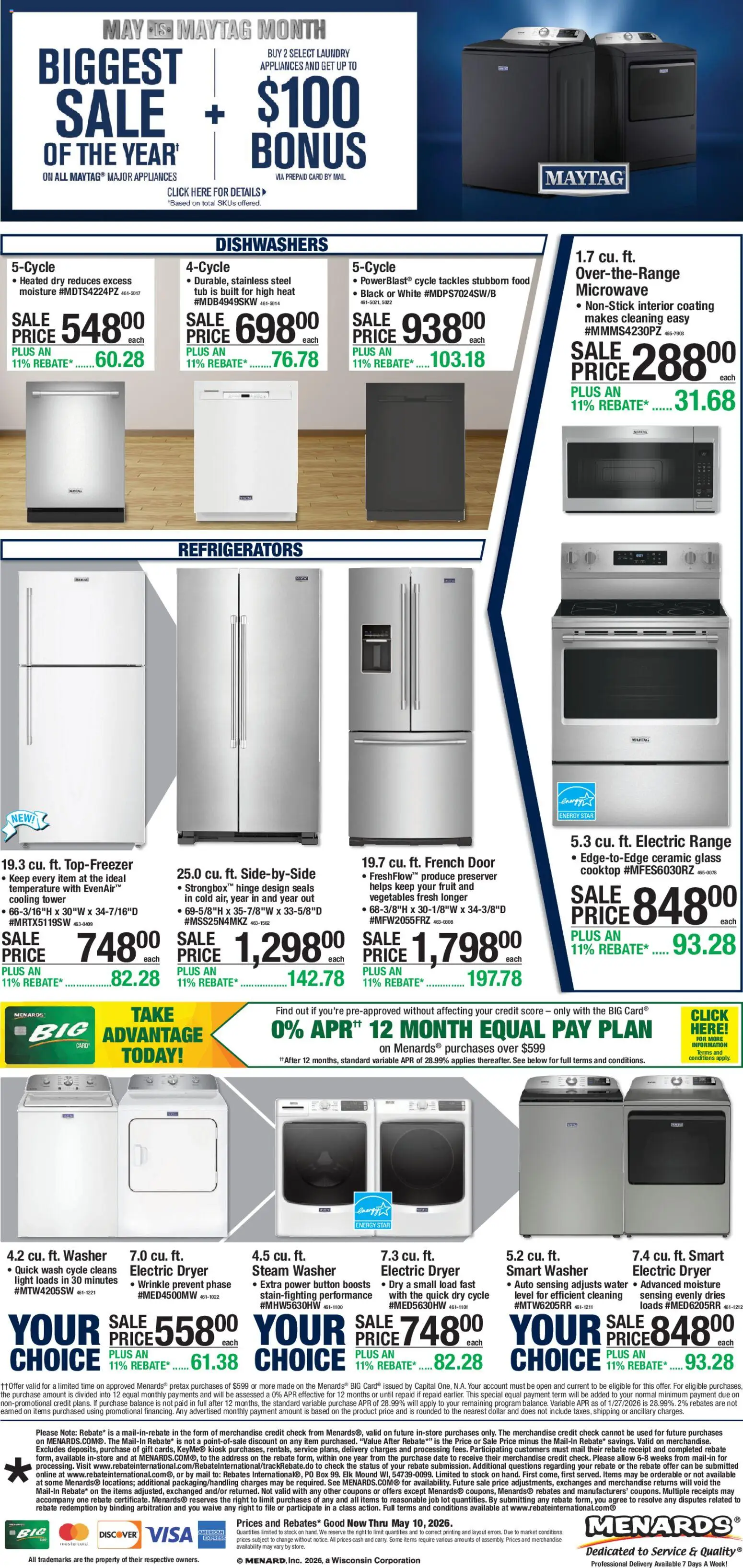 Ad Preview of Menards Menards Ad from 04/29/2026