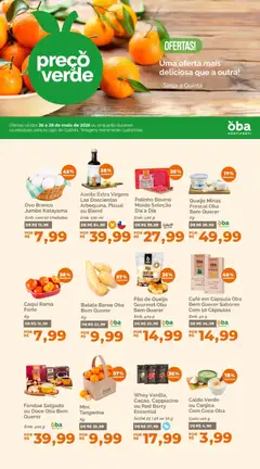 Pré-Visualização do folheto "Oba Hortifruti - Ofertas da semana" da loja Oba Hortifruti válido a partir de 26/05/2026