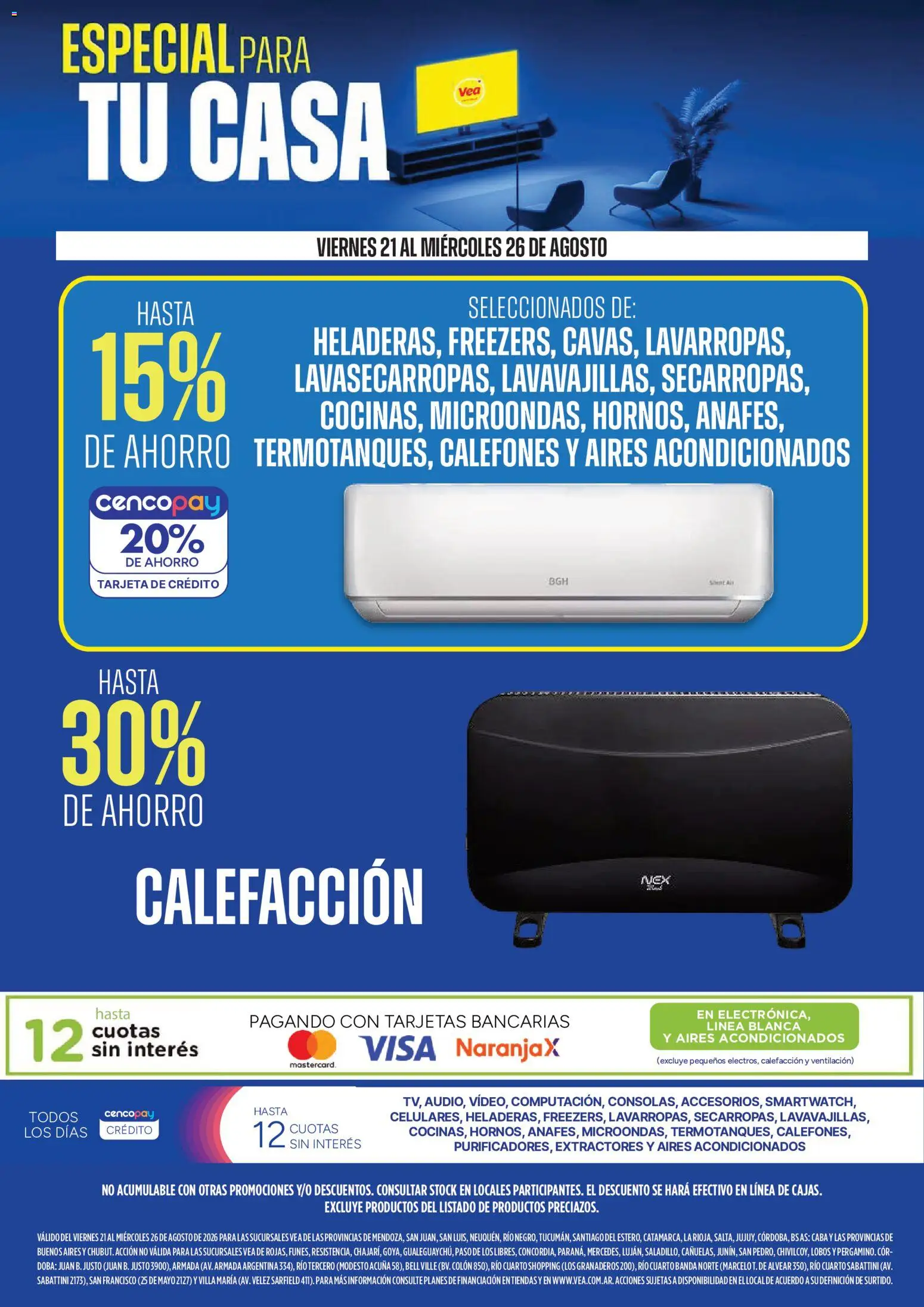 Vista previa del folleto de la tienda Vea válido desde el 21/08/2026 