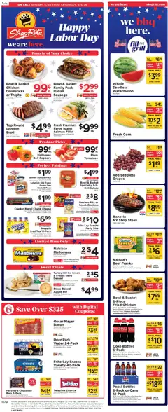 ShopRite Weekly Ad preview, valid 08/30/2026 - 09/05/2026