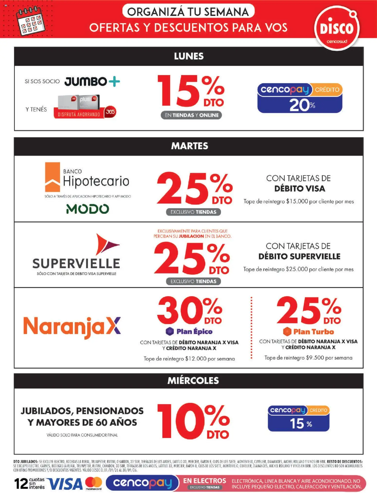 Vista previa del folleto de la tienda Disco válido desde el 18/09/2026 
