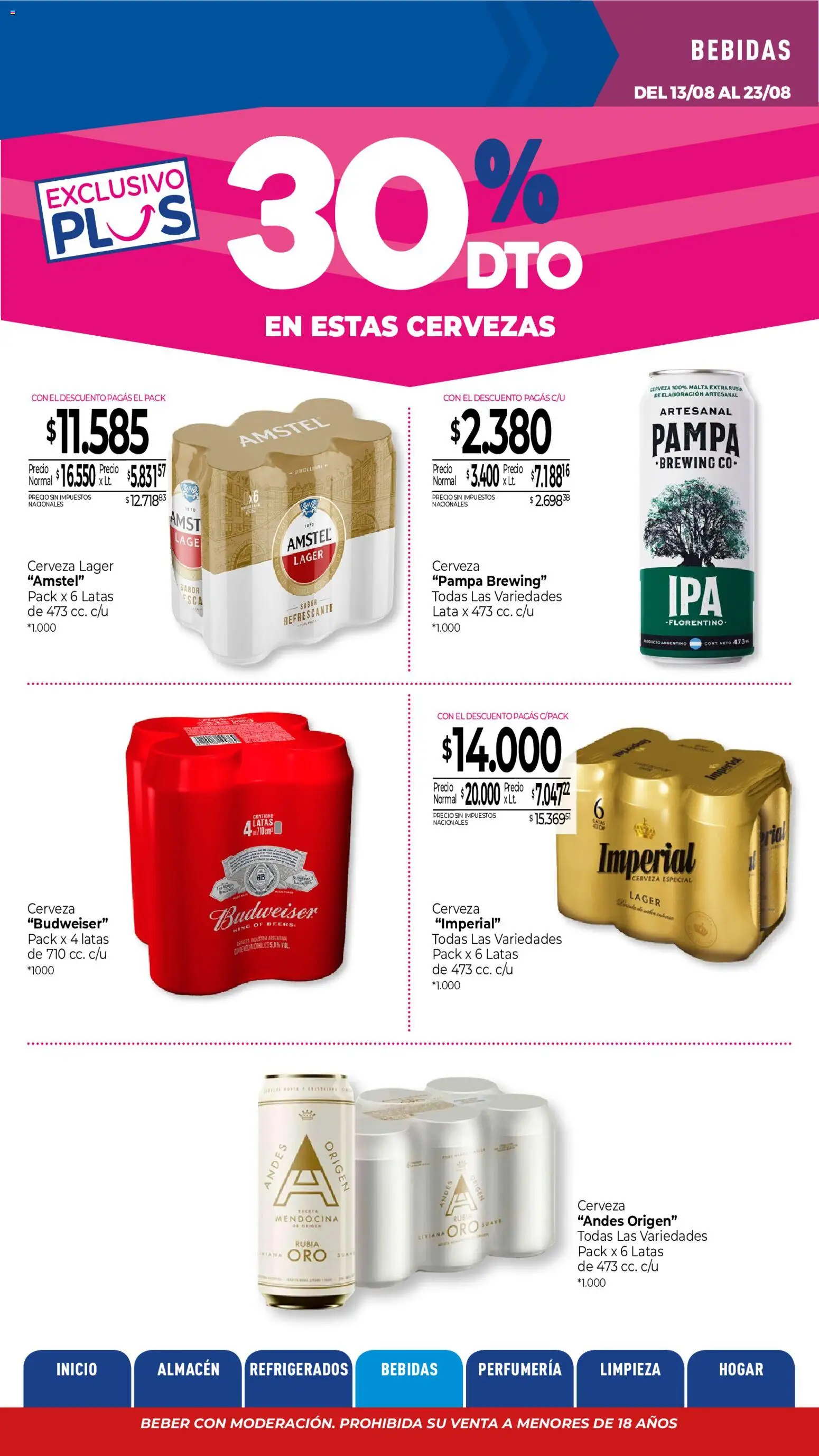 Vista previa del folleto de la tienda La Anonima válido desde el 13/08/2026 