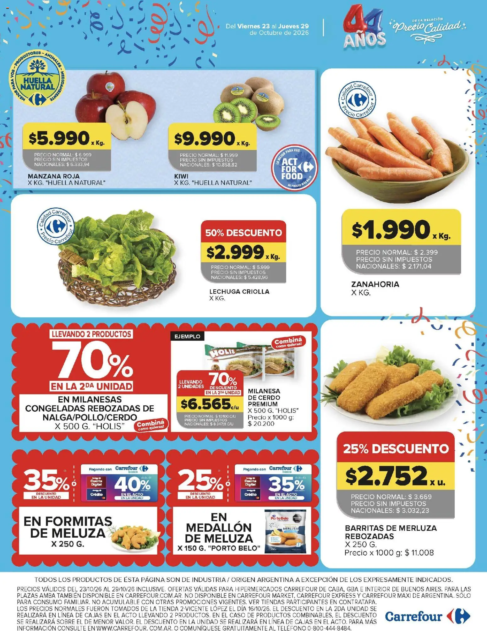 Vista previa del folleto de la tienda Carrefour válido desde el 23/10/2026 