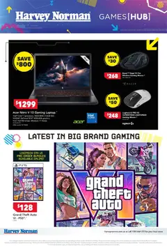 Preview of catalogue Harvey Norman Gaming from shop Harvey Norman valid 01/10/2026