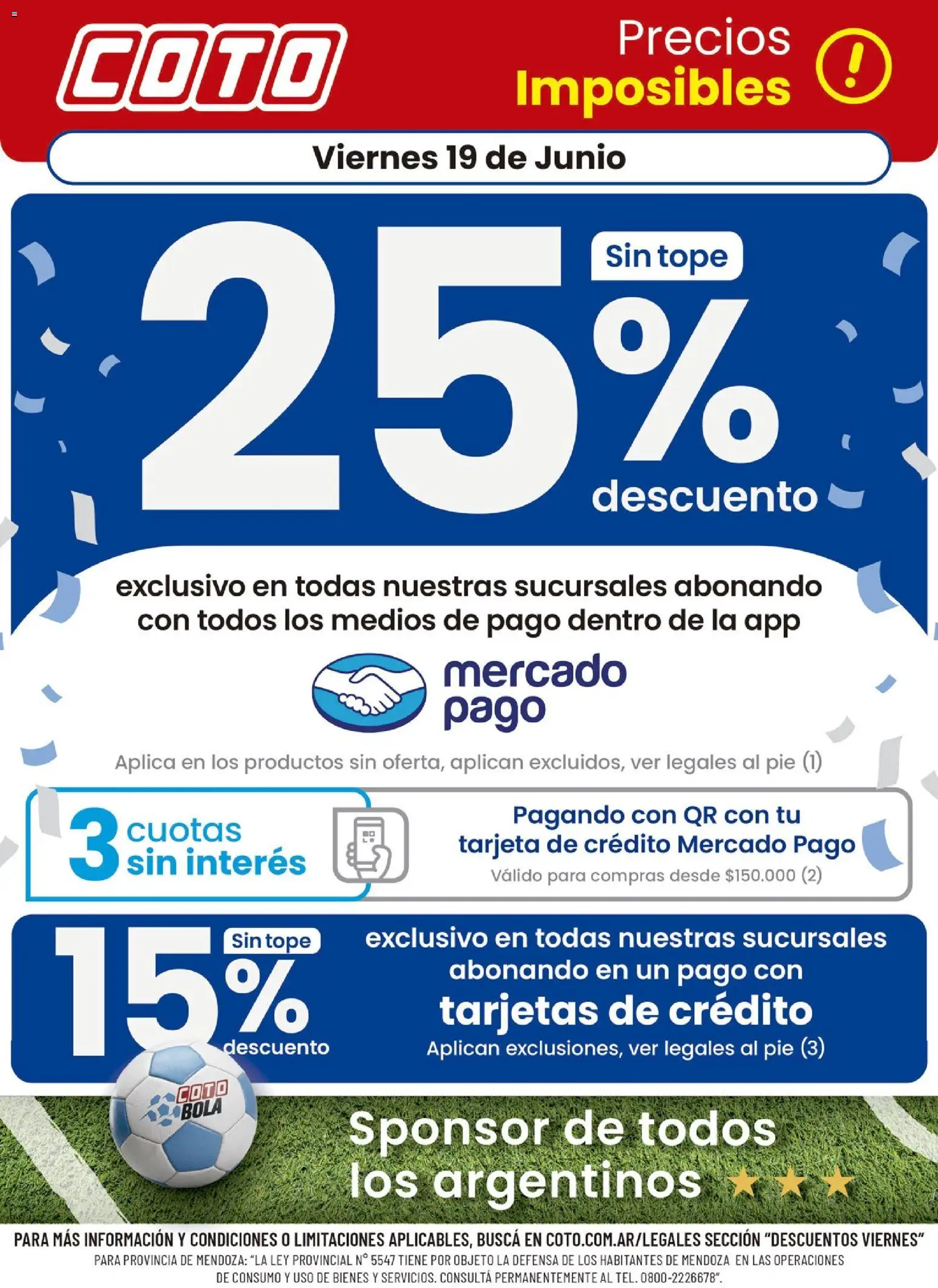 Vista previa del folleto de la tienda Coto válido desde el 19/06/2026 