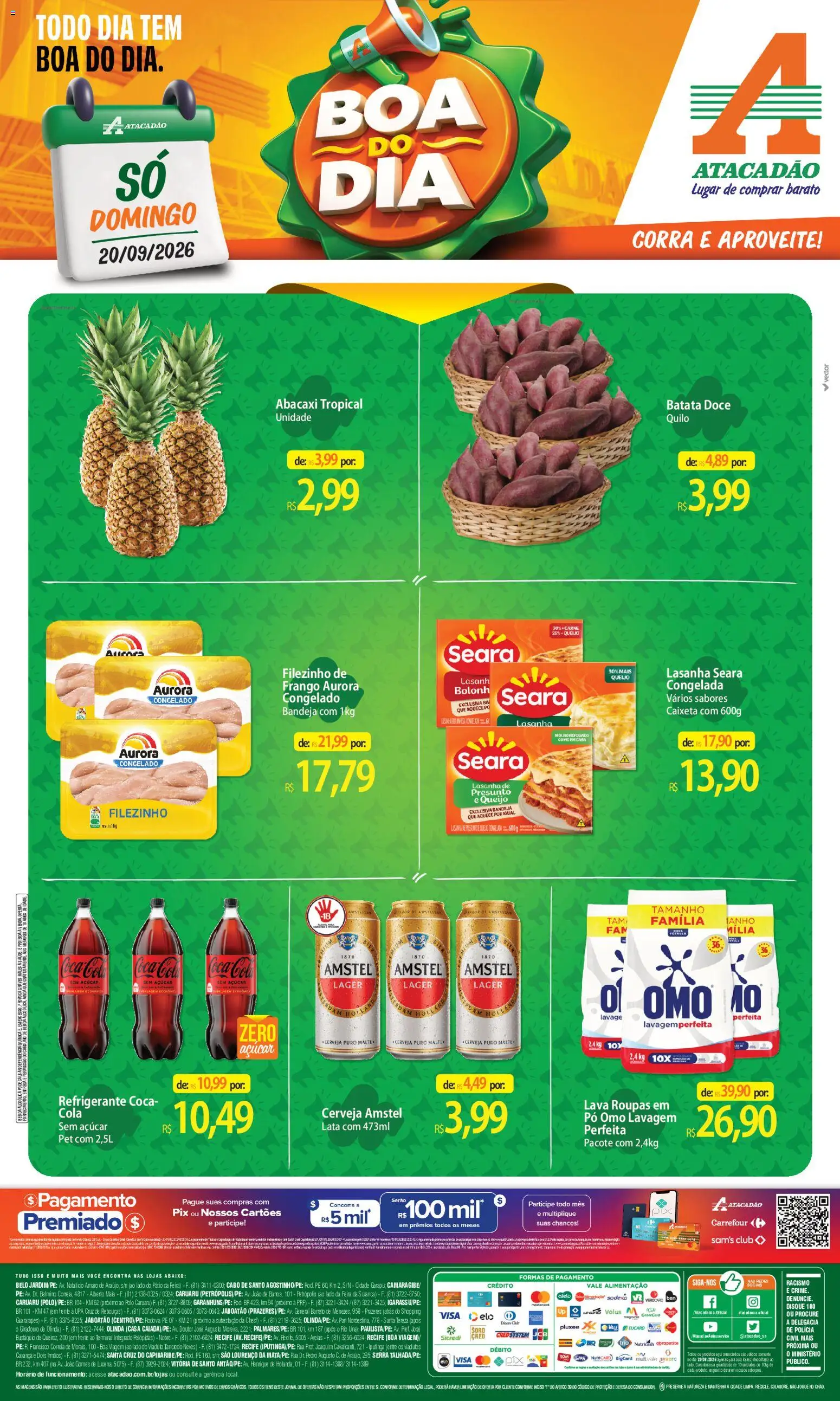 Pré-Visualização do folheto "Atacadão ofertas - PE" da loja Atacadão válido a partir de 20/09/2026