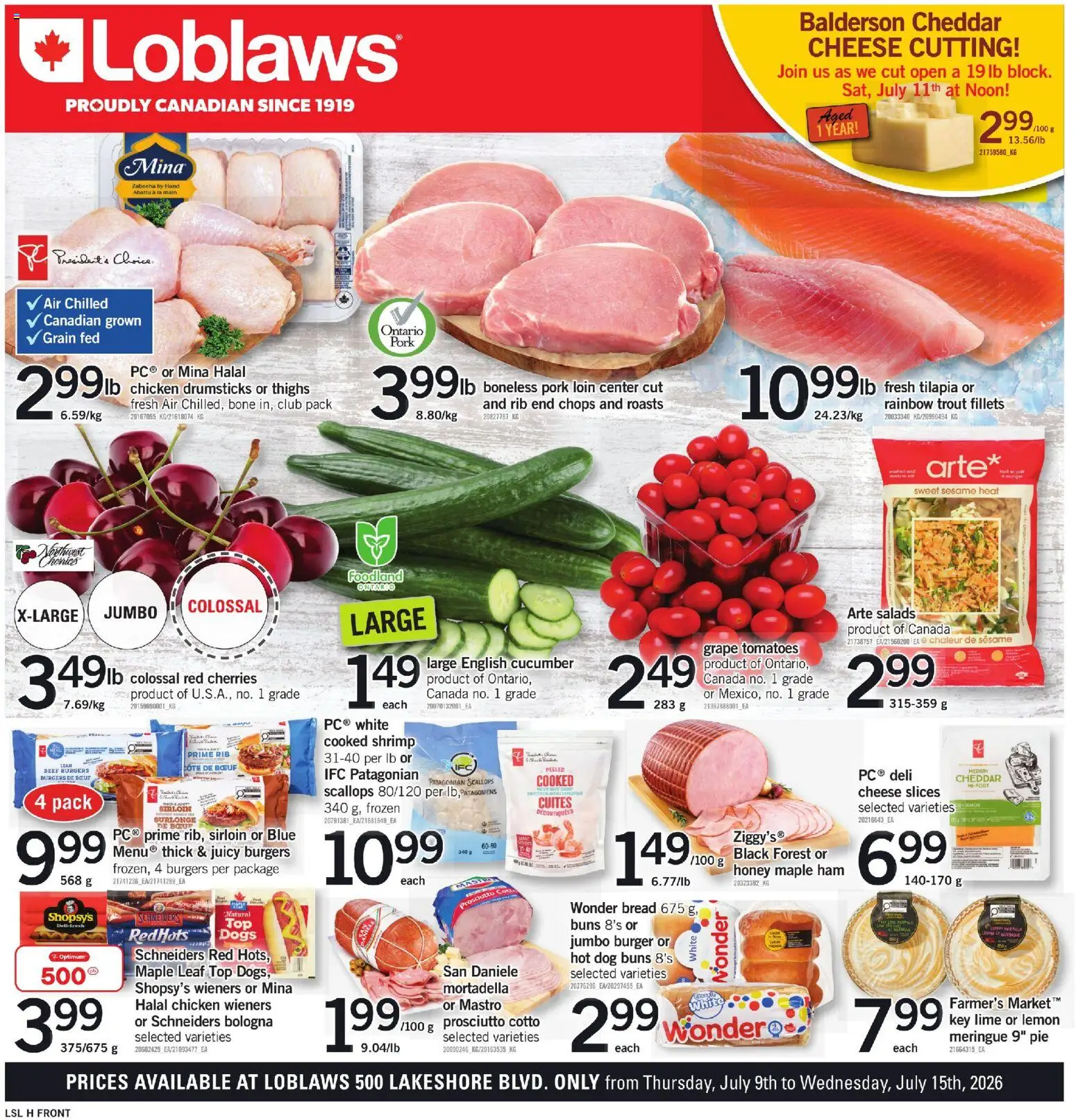 Preview of leaflet Loblaws flyer - ON from shop Loblaws is valid from Jul 09, 2026