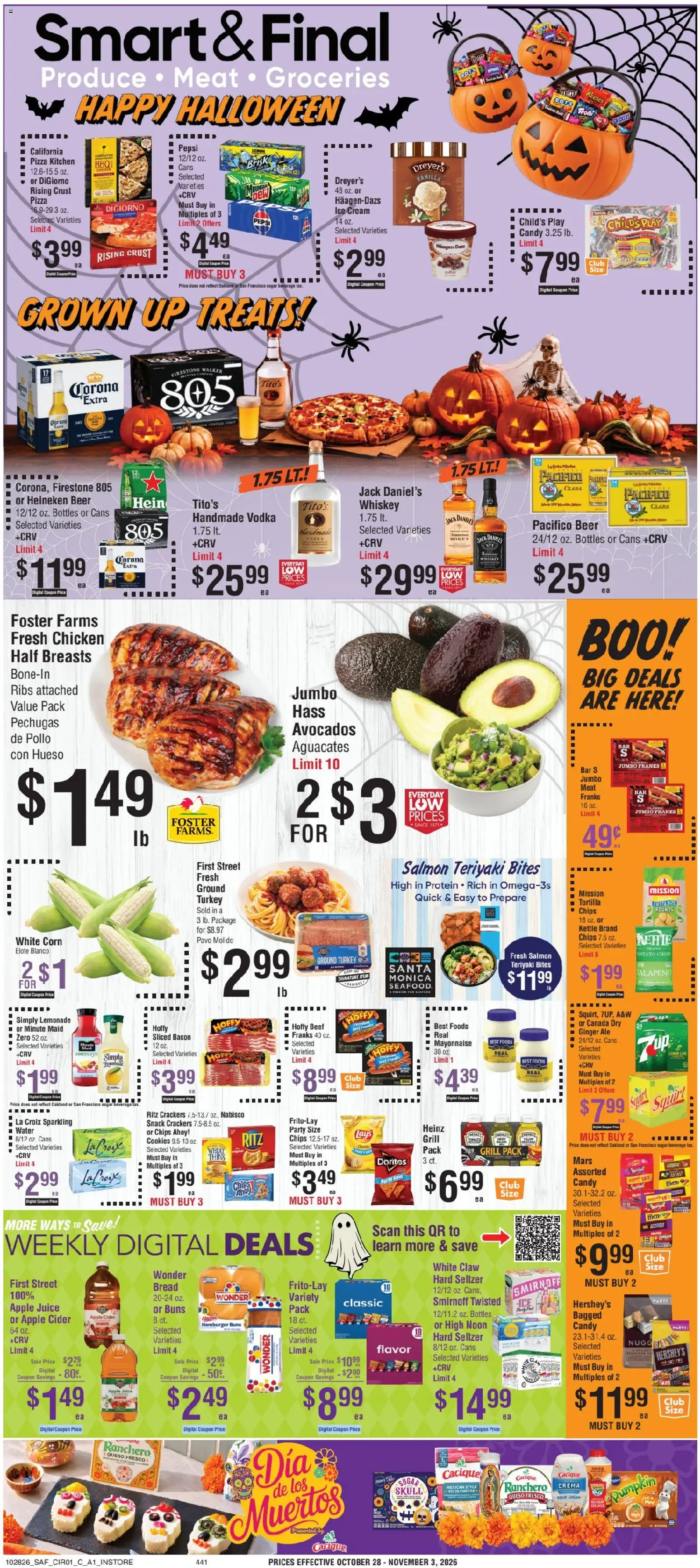 Ad Preview of Smart & Final Smart & Final Weekly Ad from 10/28/2026
