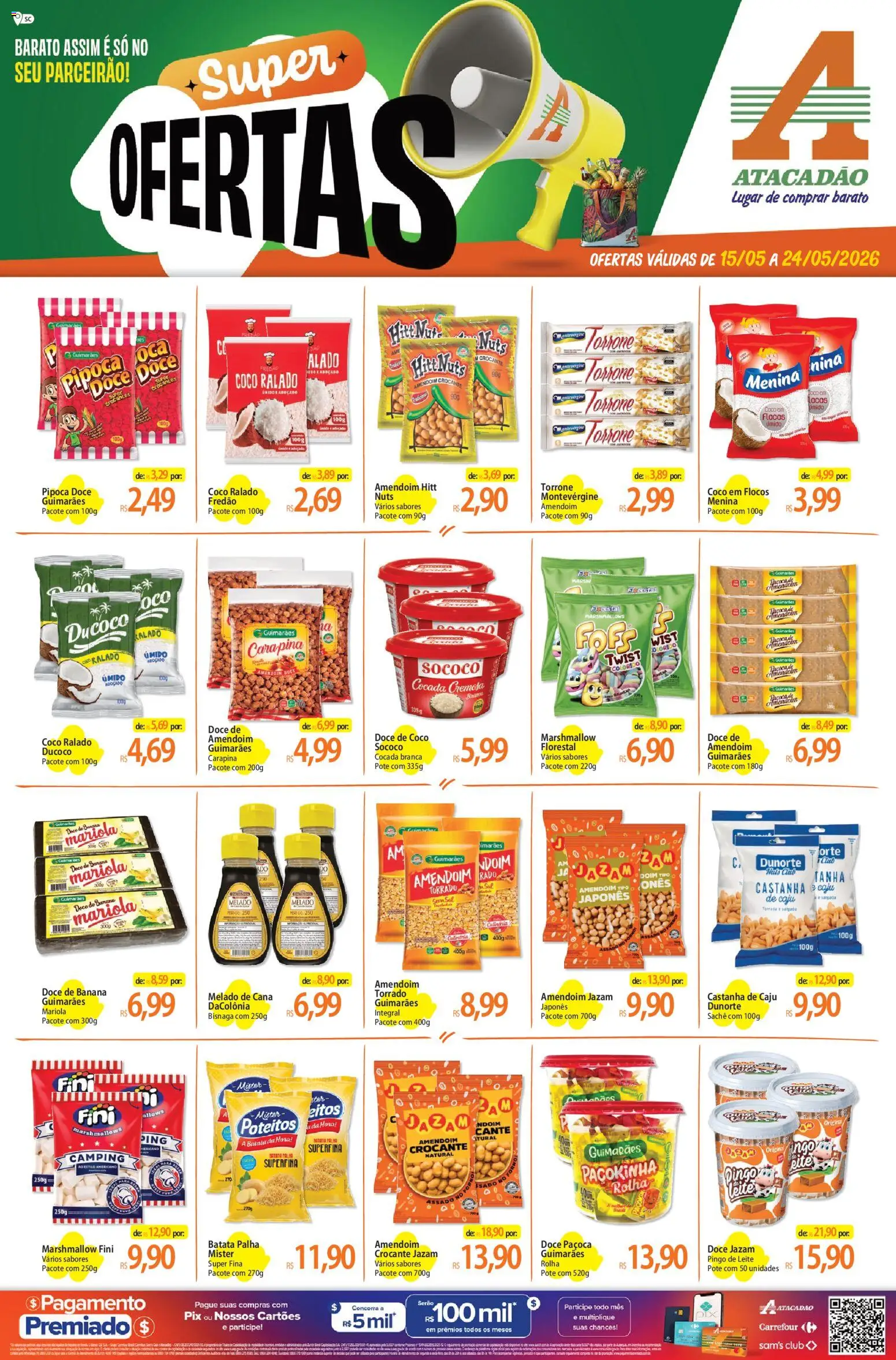 Pré-Visualização do folheto "Atacadão ofertas - SC" da loja Atacadão válido a partir de 15/05/2026