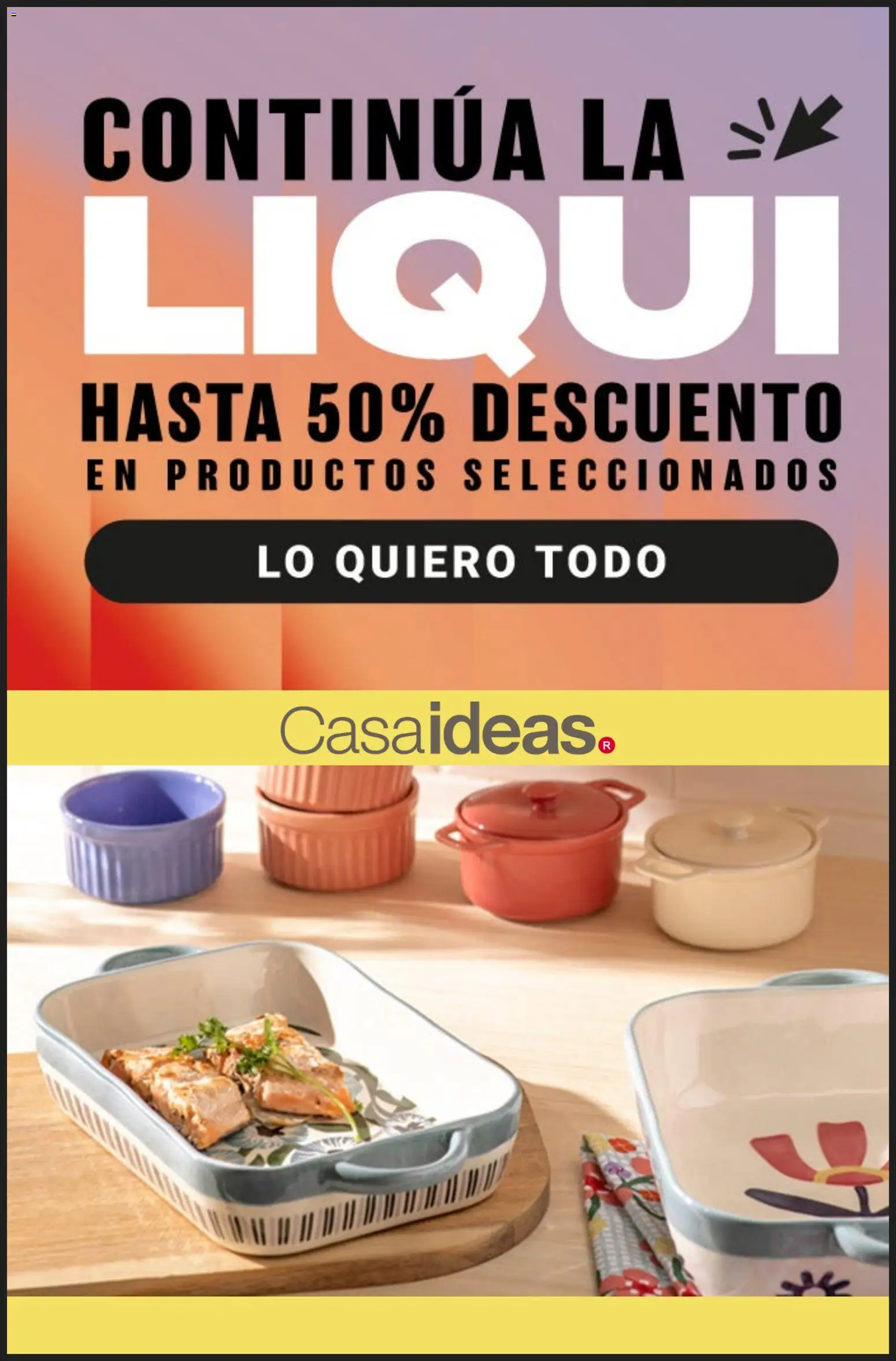 Folleto de la tienda Casaideas válido desde el 02.08.2026 