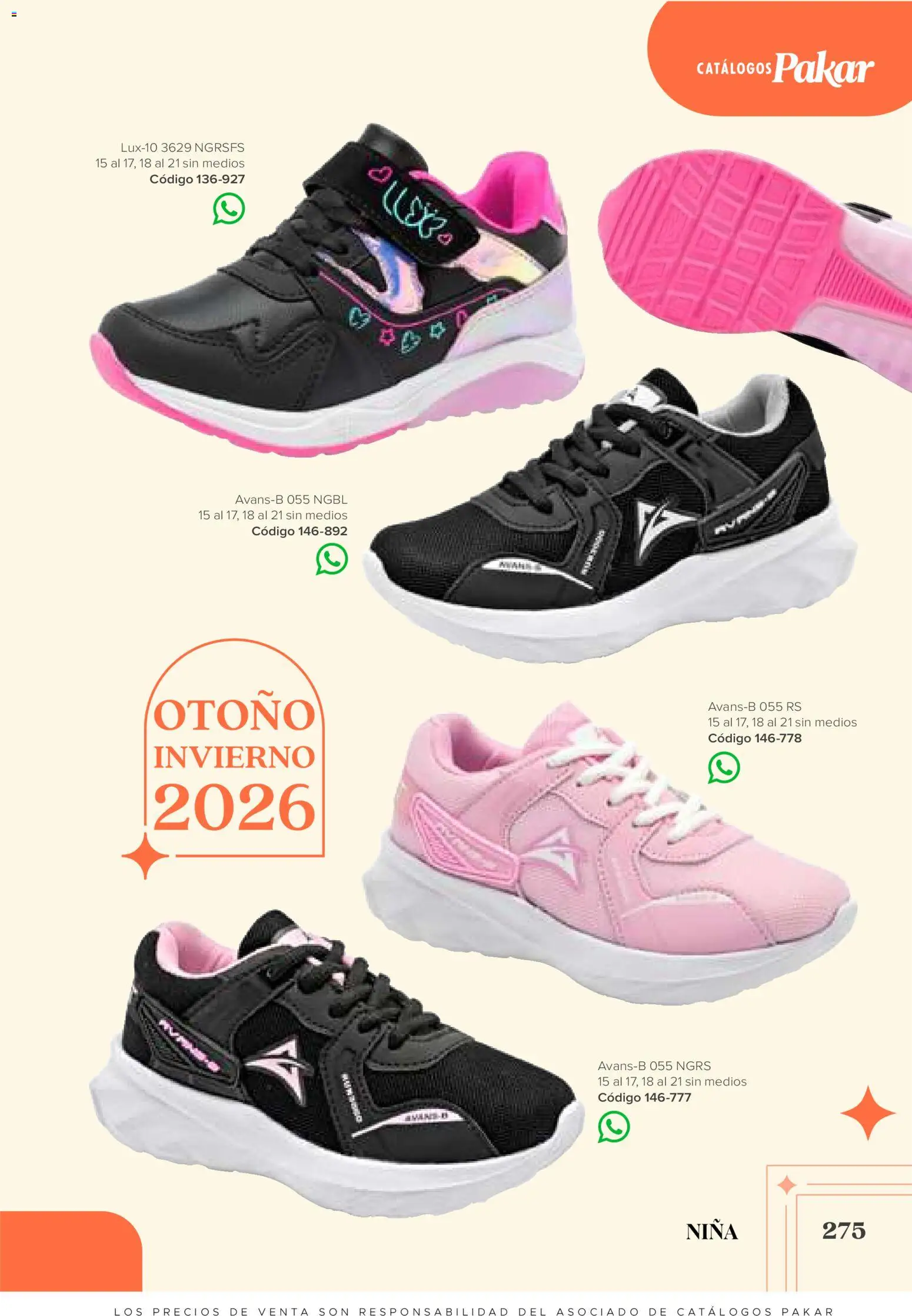 Vista previa las ofertas de la tienda SC Pakar - SC Pakar catálogo Niña desde el 31/07/2026 