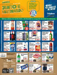 Pré-Visualização do folheto "Supermercado Dalben - Ofertas da semana" da loja Supermercado Dalben válido a partir de 26/06/2026