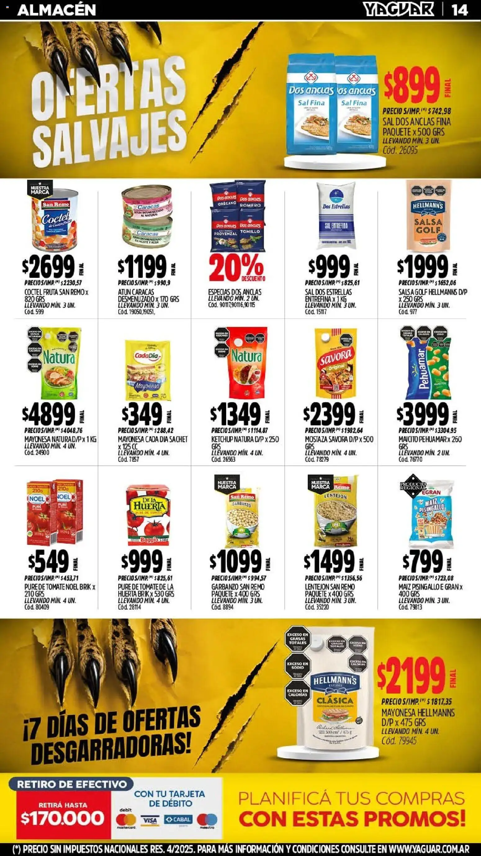 Vista previa del folleto de la tienda Yaguar válido desde el 03/08/2026 