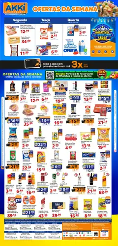 Pré-Visualização do folheto "Akki Atacadista - Ofertas da semana" da loja Akki Atacadista válido a partir de 13/07/2026