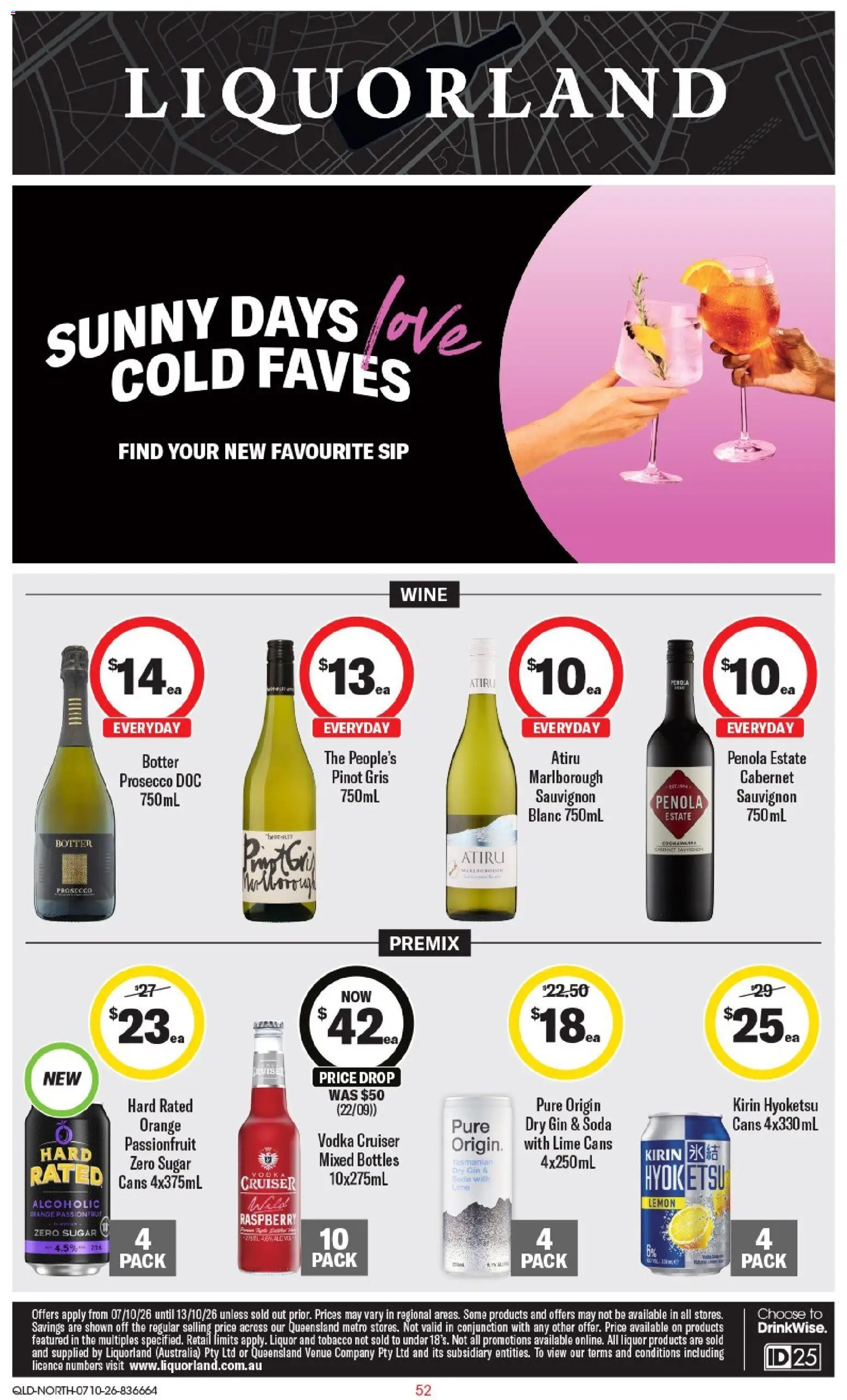 Preview of catalogue Liquorland catalogue QLD from shop Liquorland valid 07/10/2026
