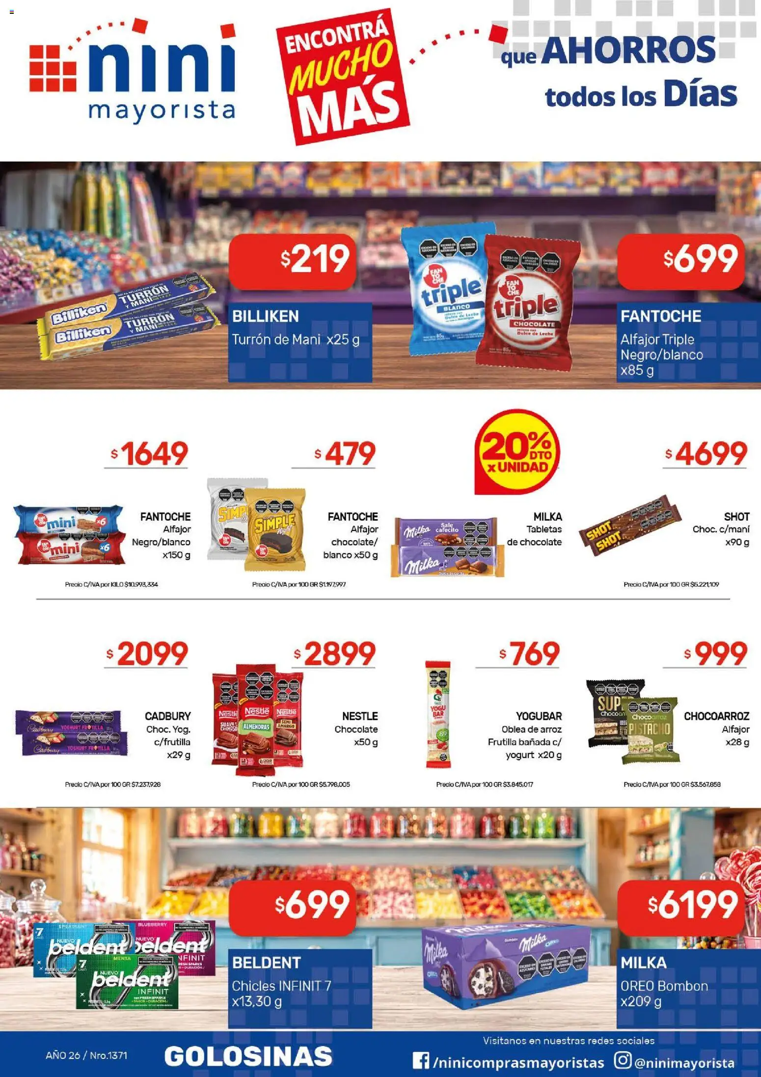 Vista previa del folleto de la tienda NINI Mayorista válido desde el 03/08/2026 