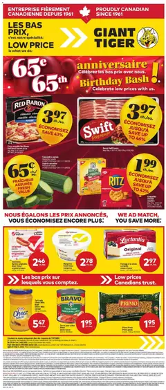 Preview of leaflet Giant Tiger Circulaire from shop Giant Tiger is valid from Apr 29, 2026