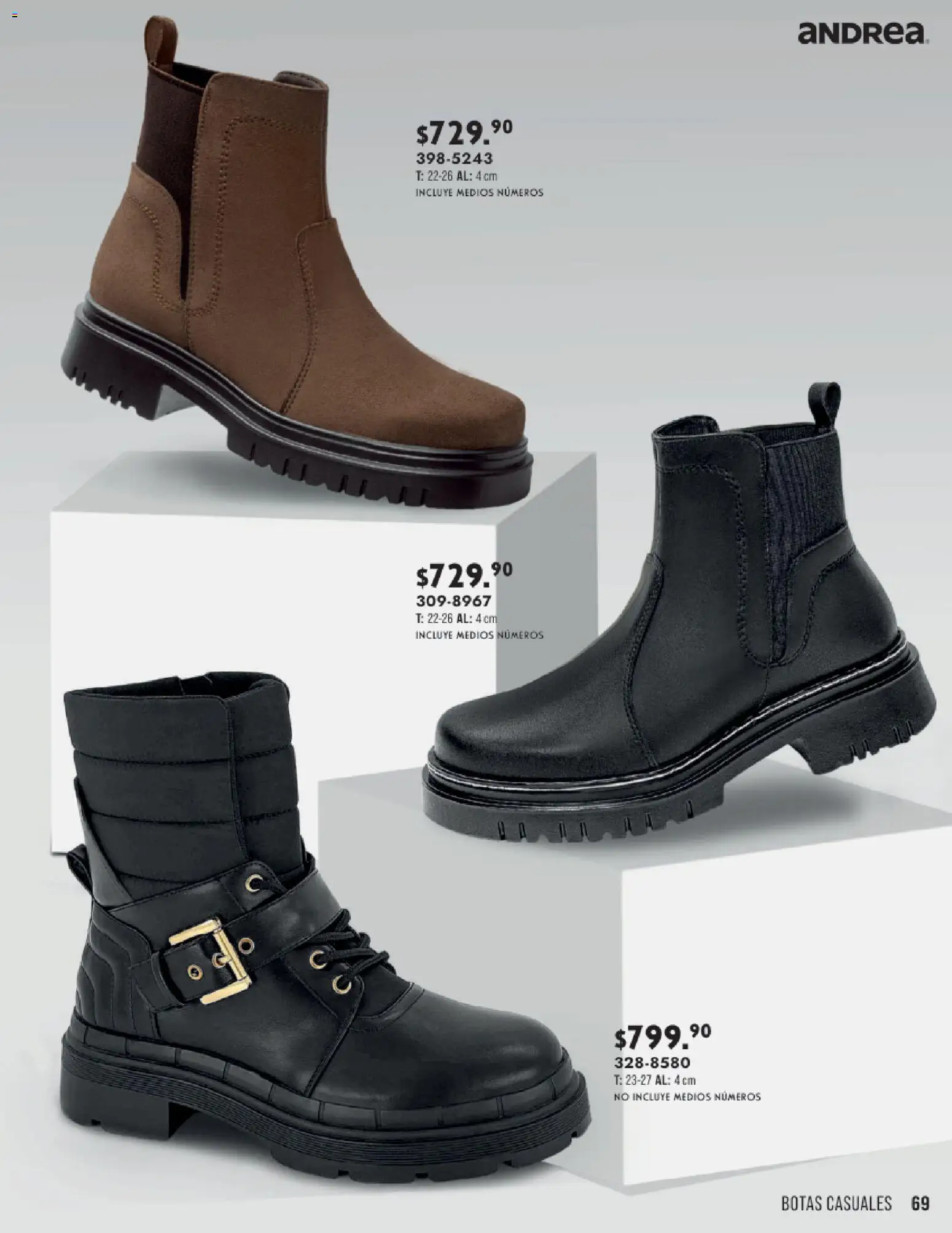Vista previa las ofertas de la tienda Andrea - Andrea catálogo Otoño Invierno desde el 23/08/2026 